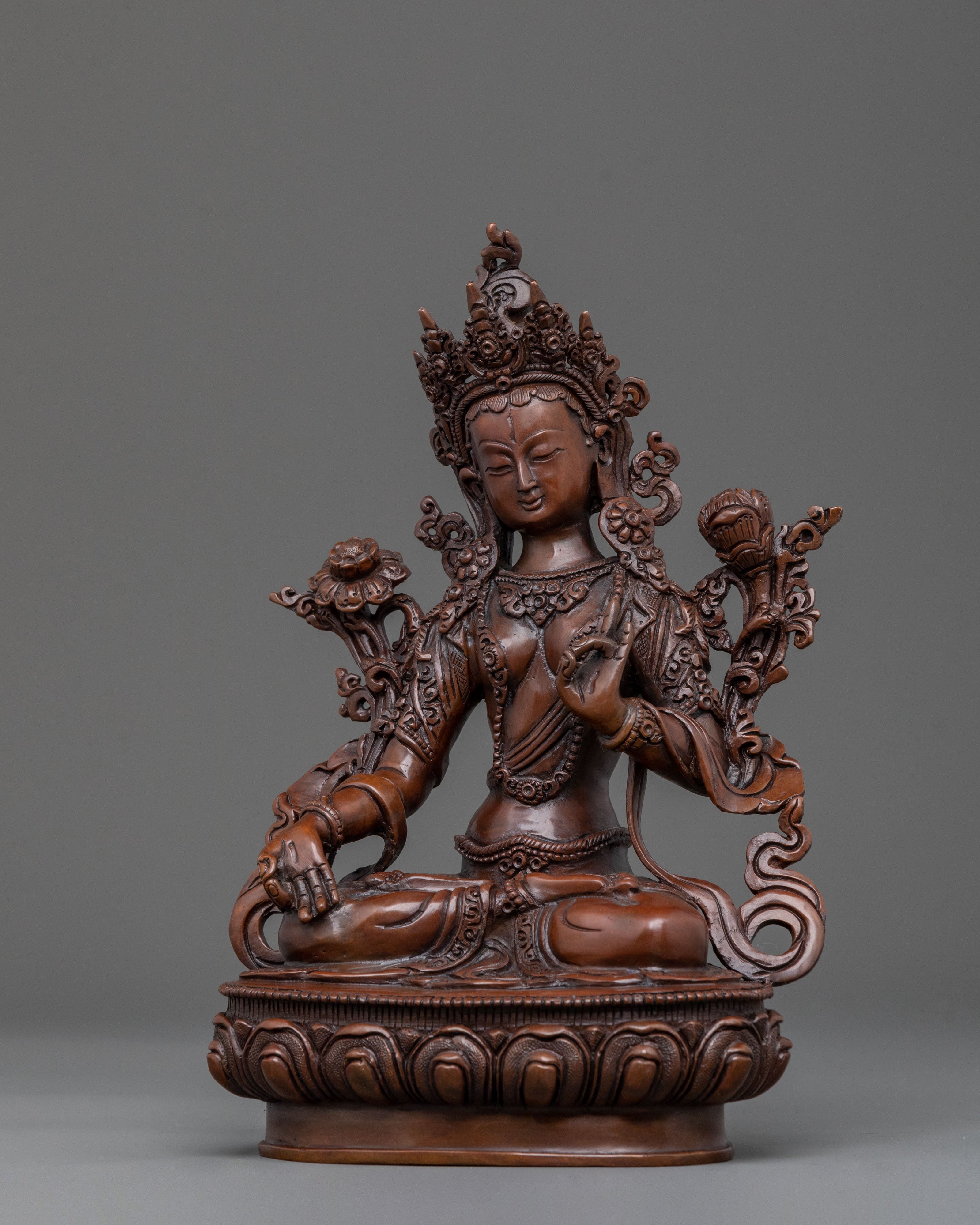 Sacred White Tara Compassion Sculpture