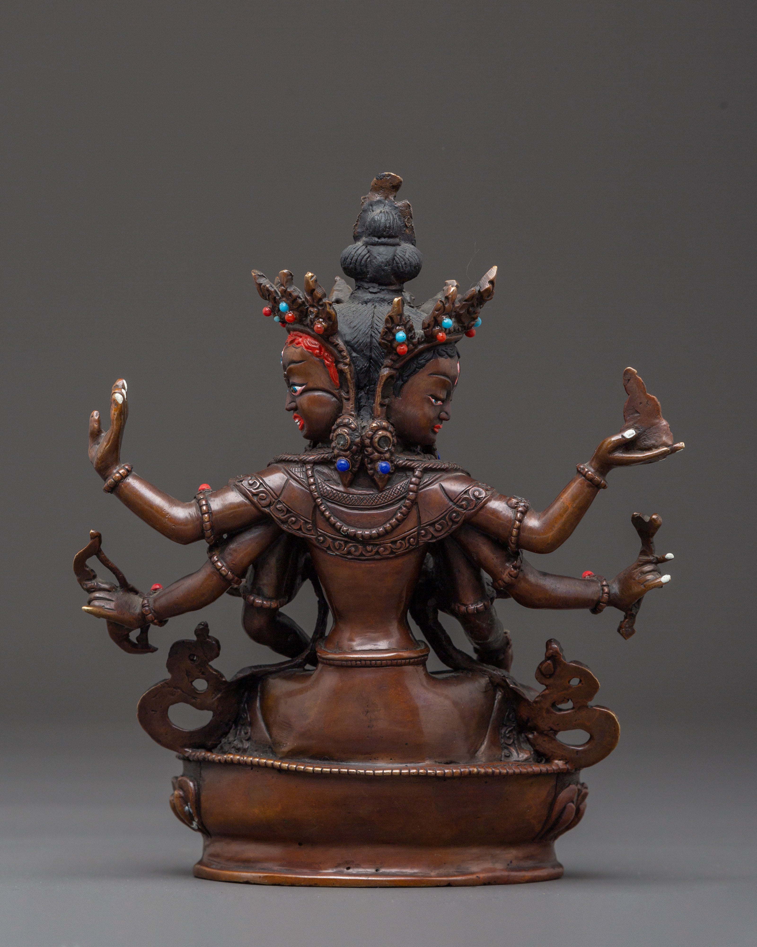 Namgyalma Long Life Deity Statue - Handcrafted Serenity