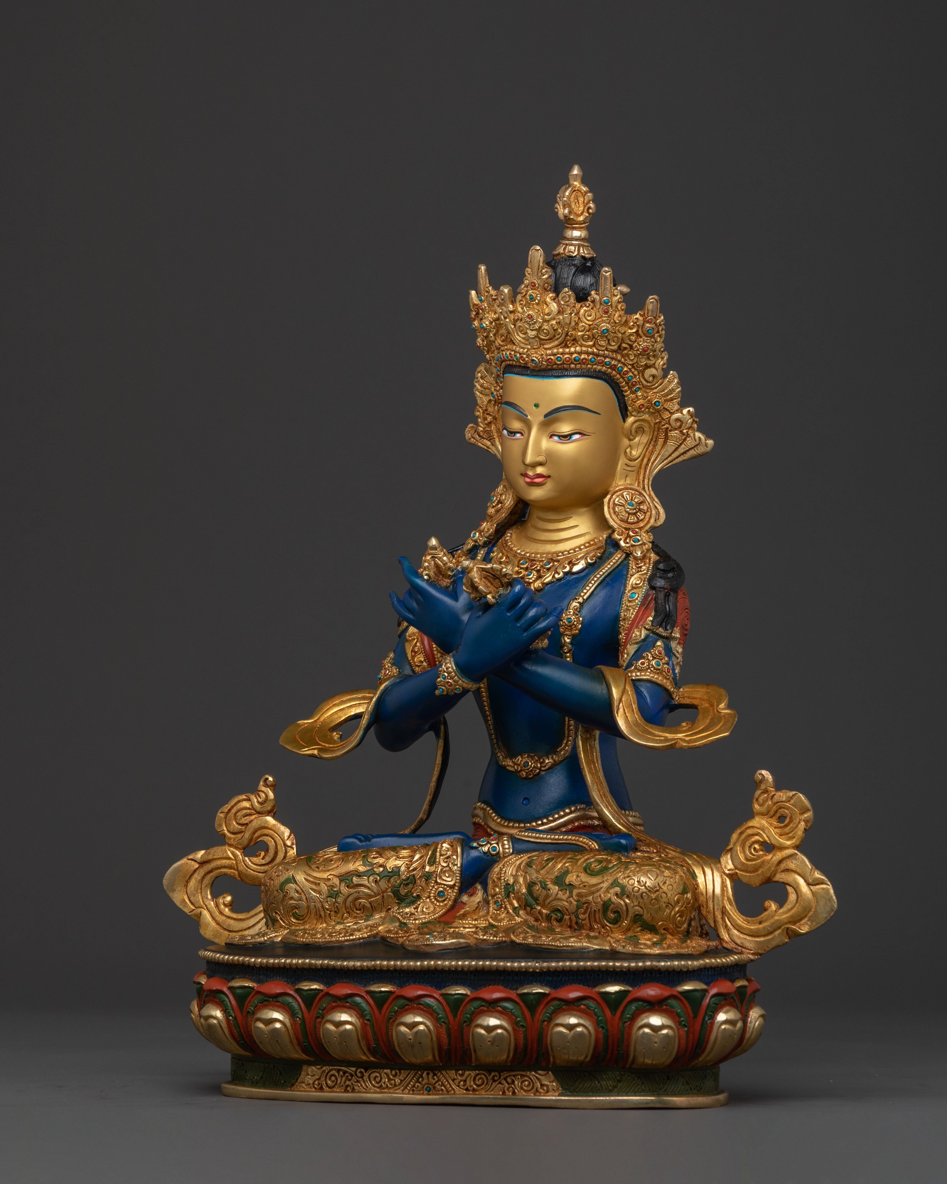 Handcrafted Vajradhara Statue: Supreme Enlightenment