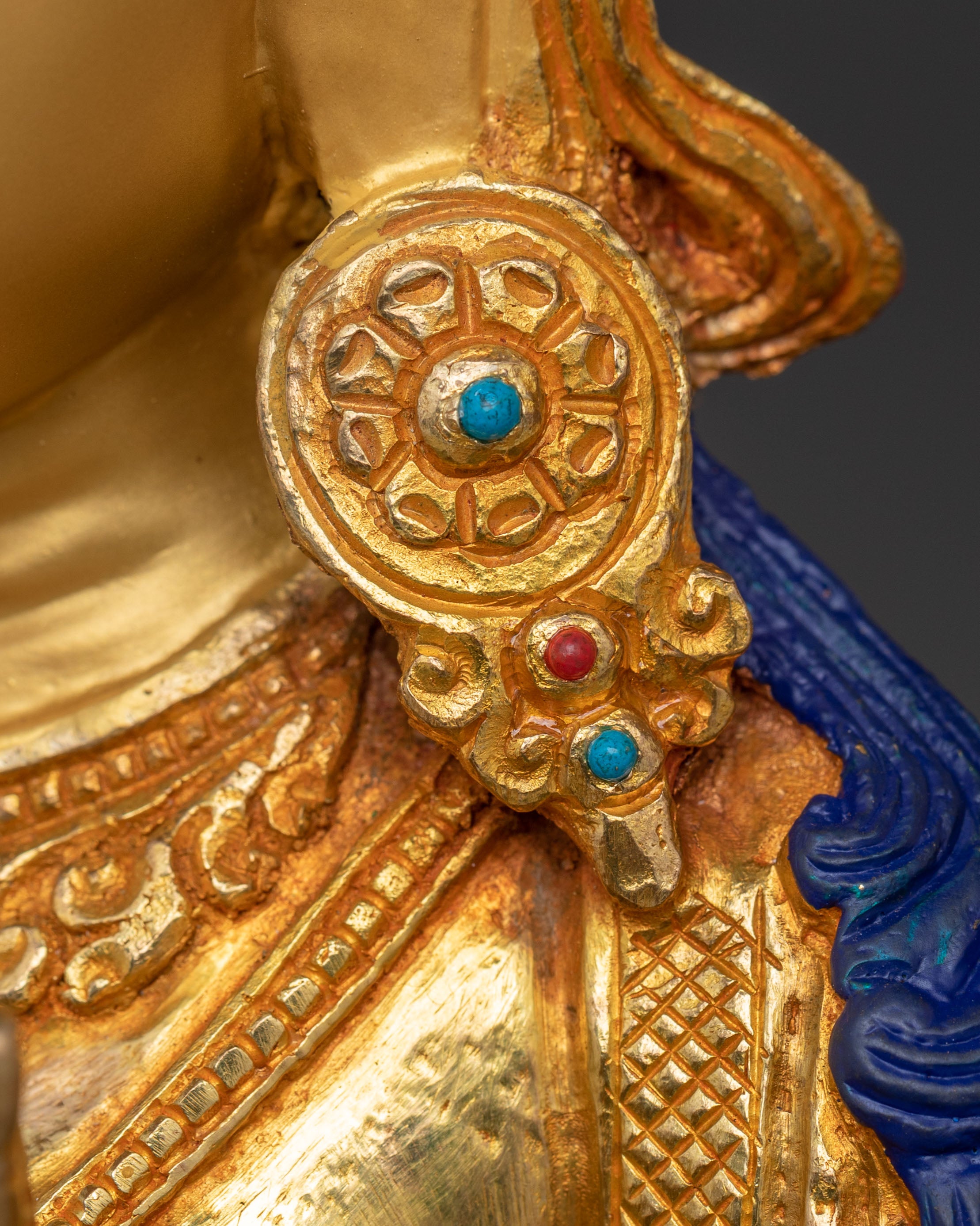 Handcrafted Green Tara Blessing Statue