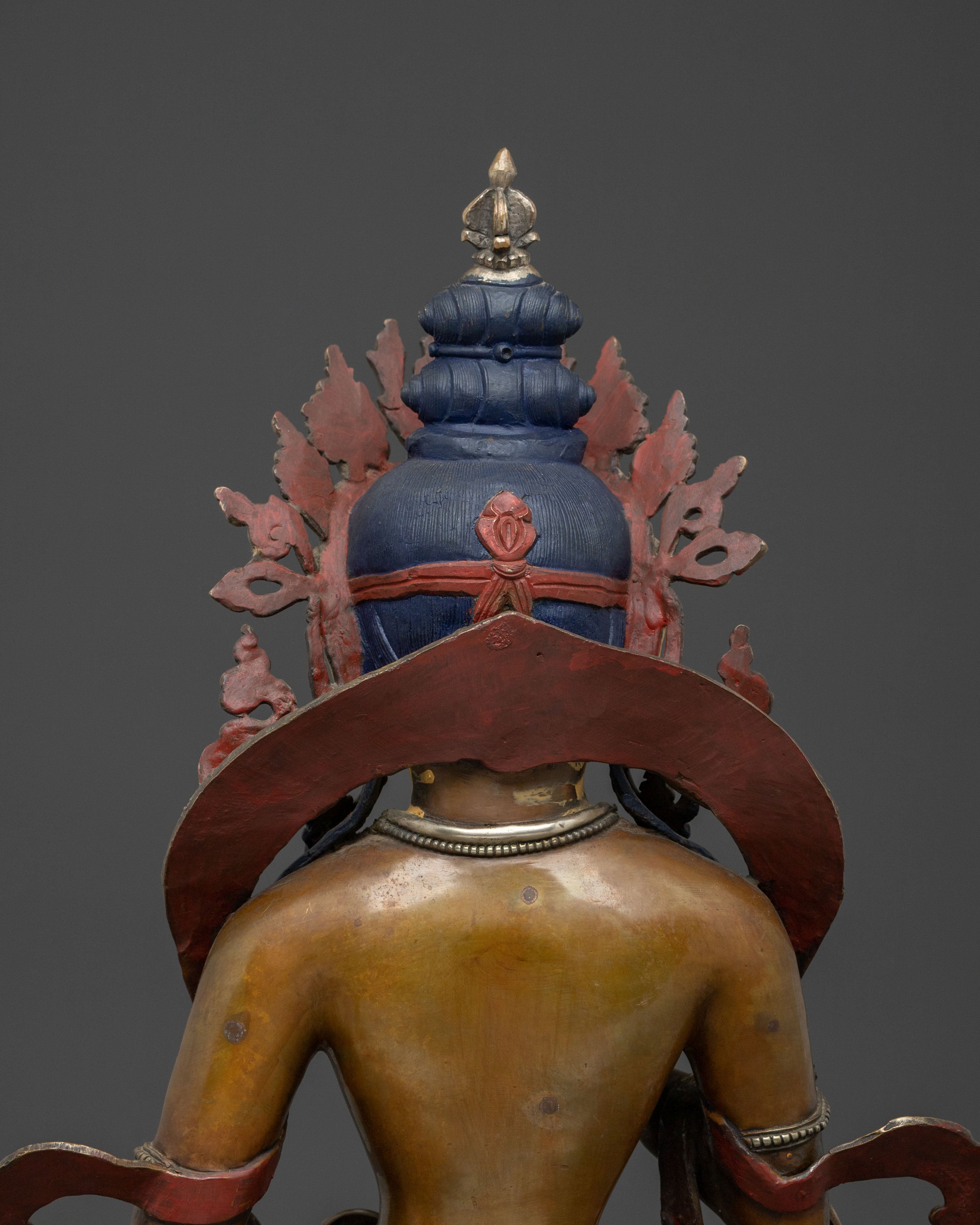 Vajrasattva Statue: Exquisite Nepalese Craftsmanship