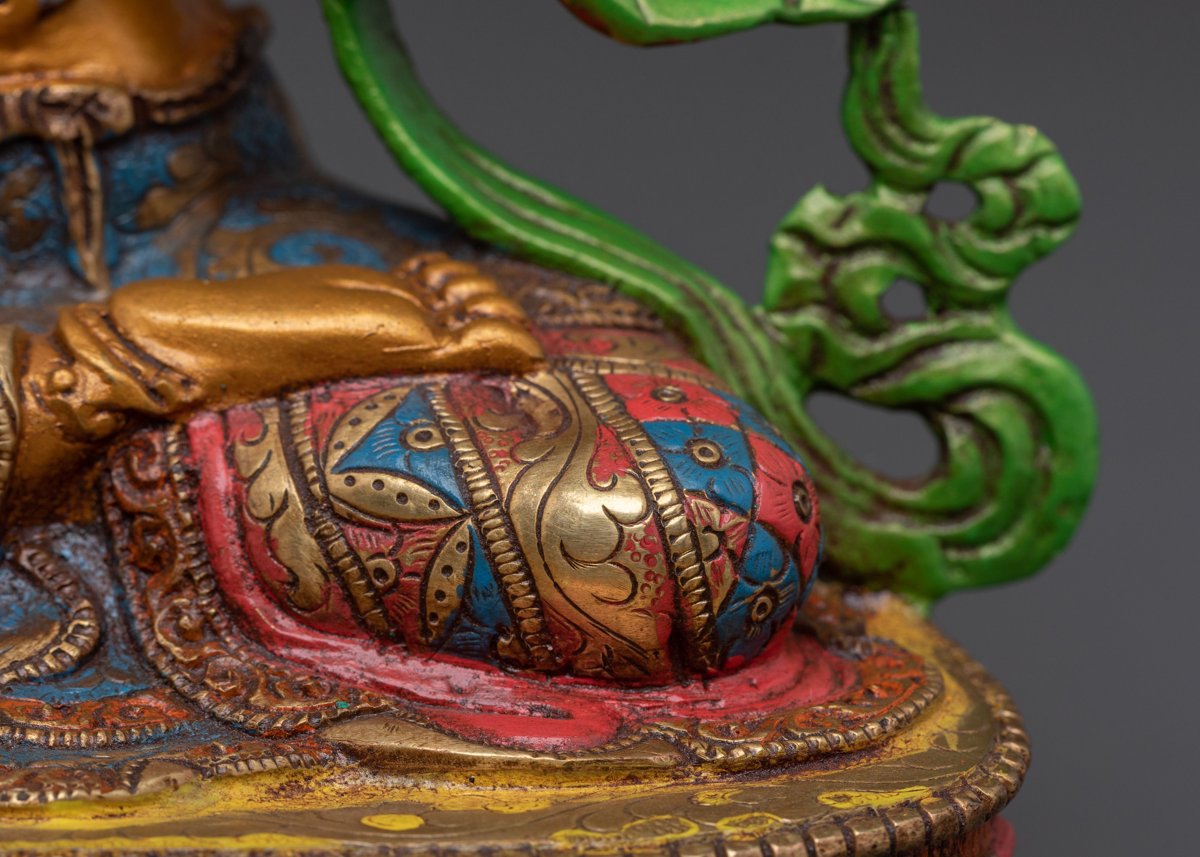Manjushri Sharp Wisdom Statue | Spiritual Altar Decor