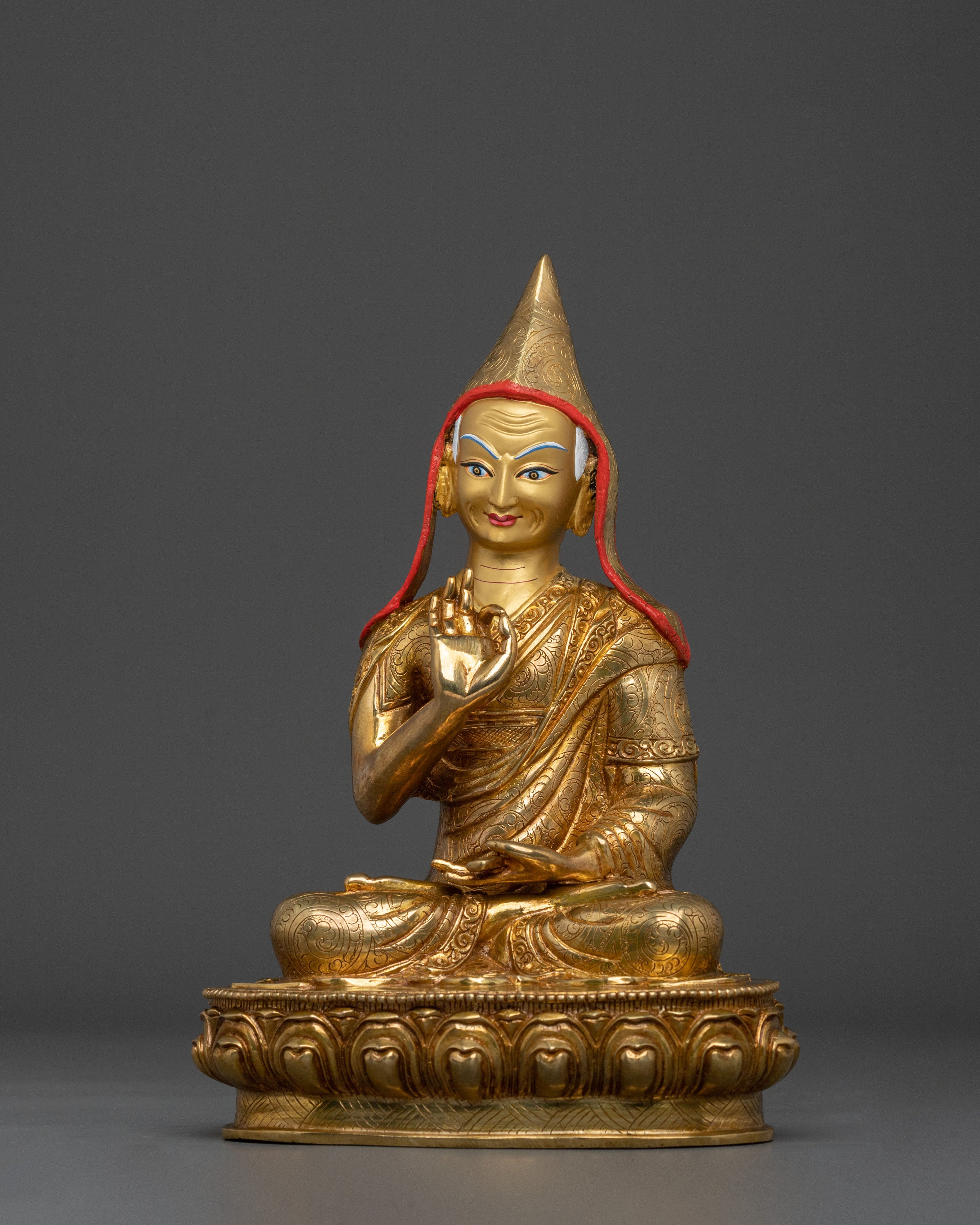 Disciples of Tsongkhapa Statue Set | Sacred Tibetan Art