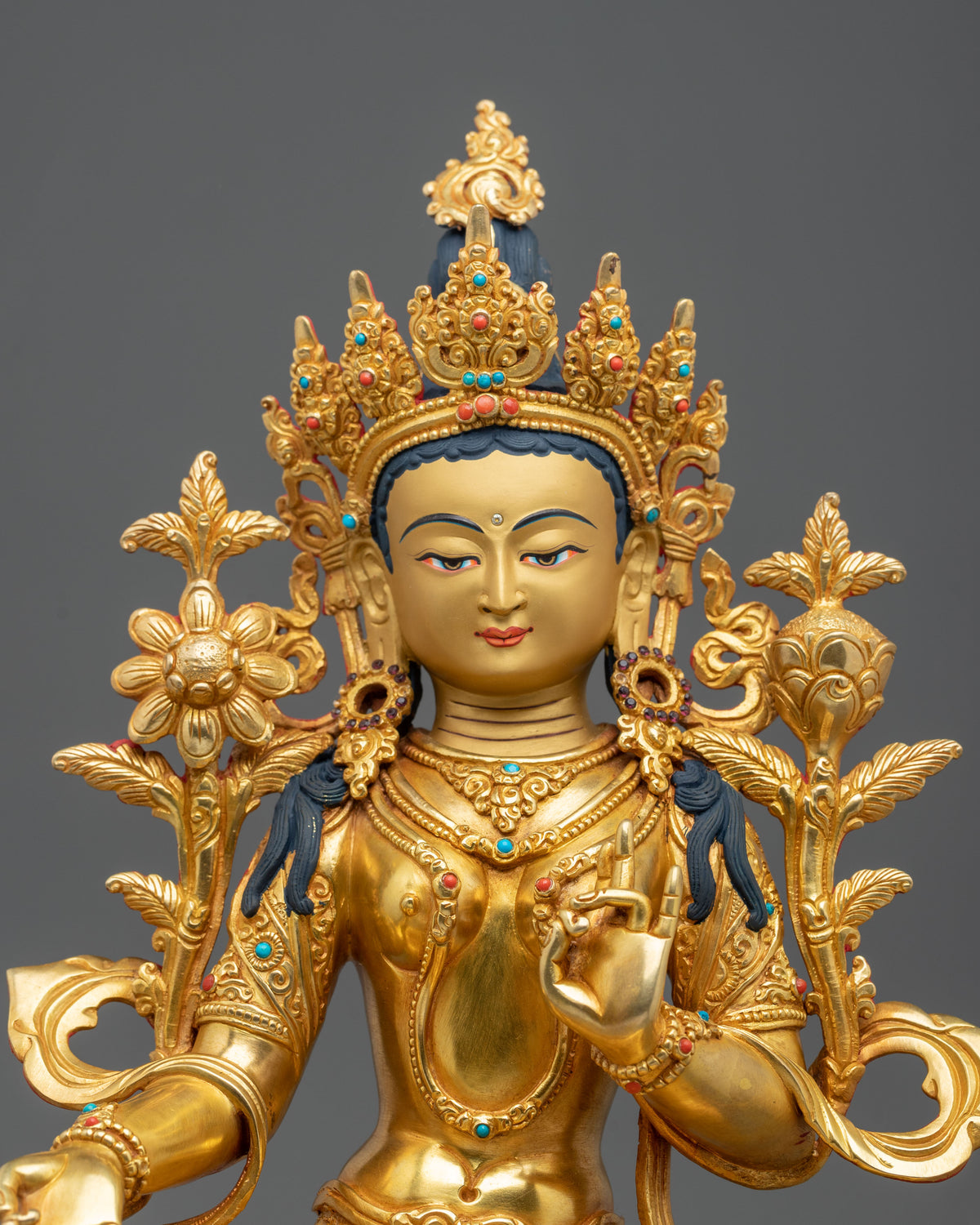 Green Tara Sculpture | Swift Guardian of the Buddhist Path