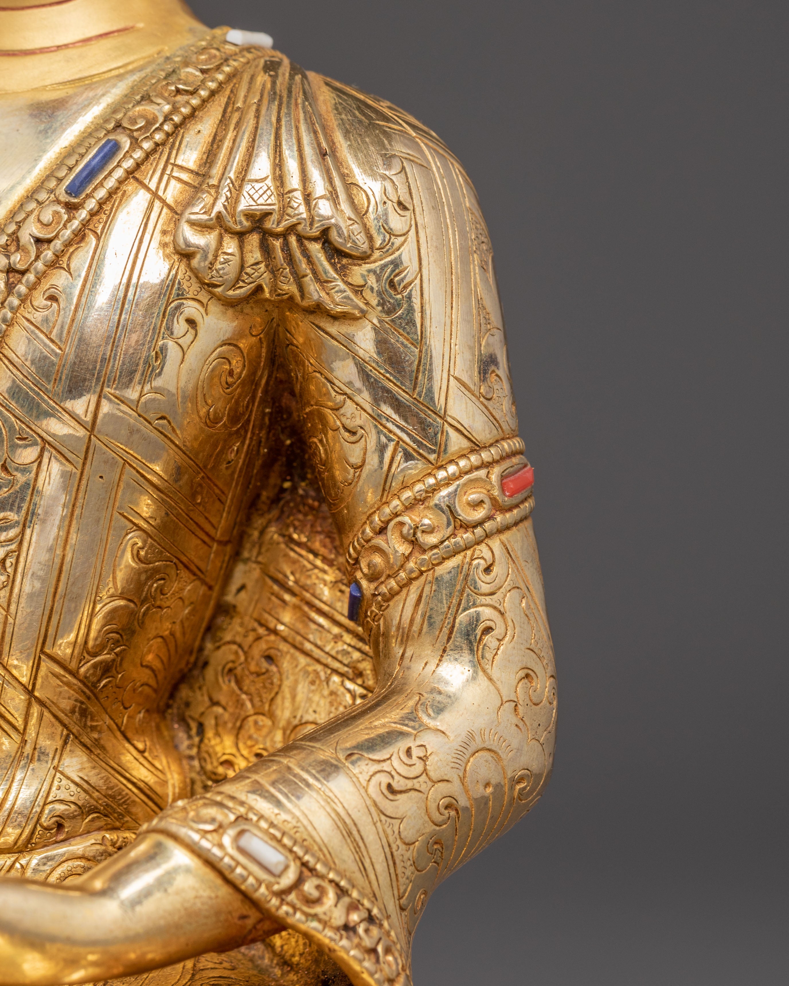 Amitabha Buddha Himalayan Sculpture | Buddha of Infinite Light