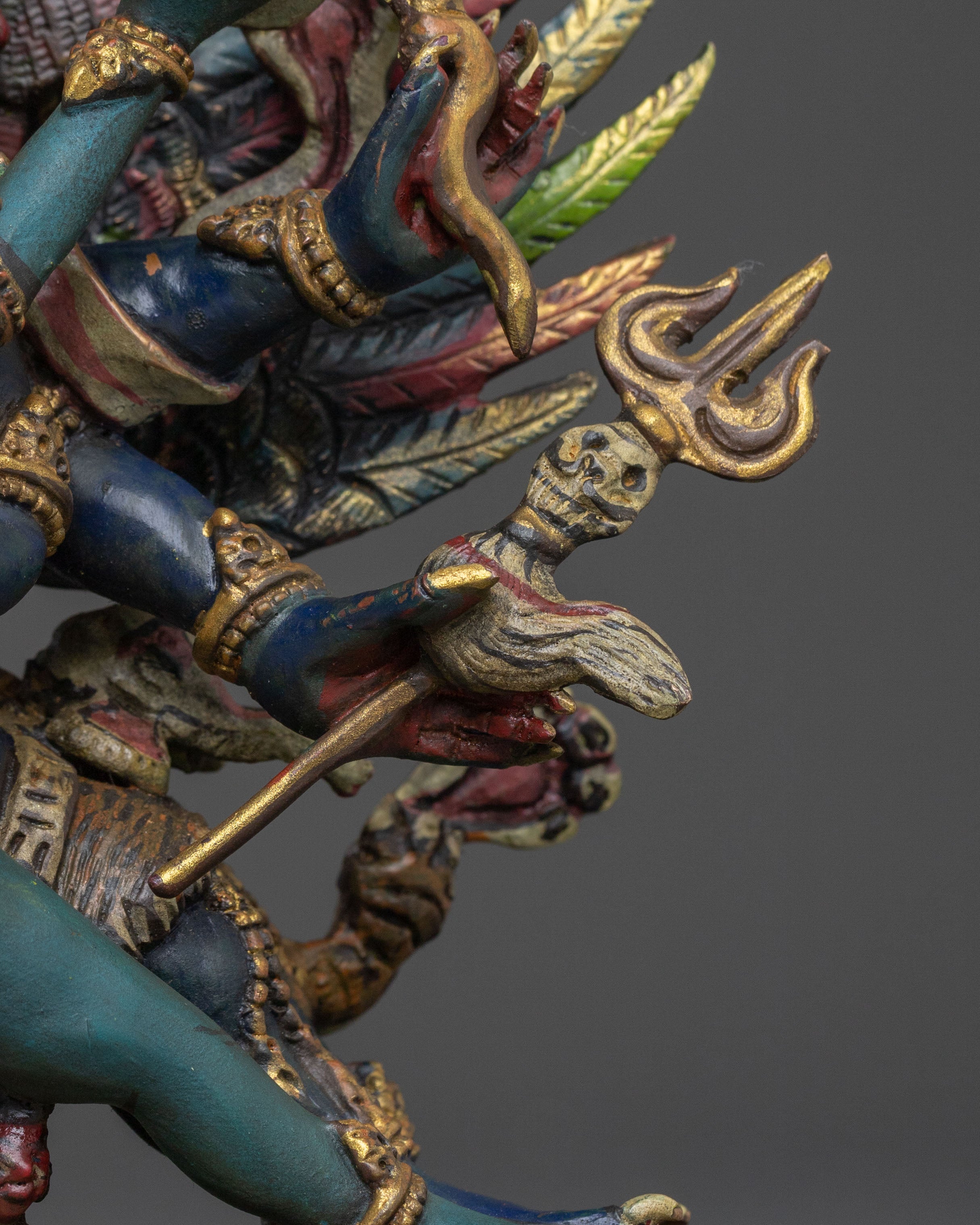 Handmade Vajrakilaya Statue | Buddhist Altar Decor