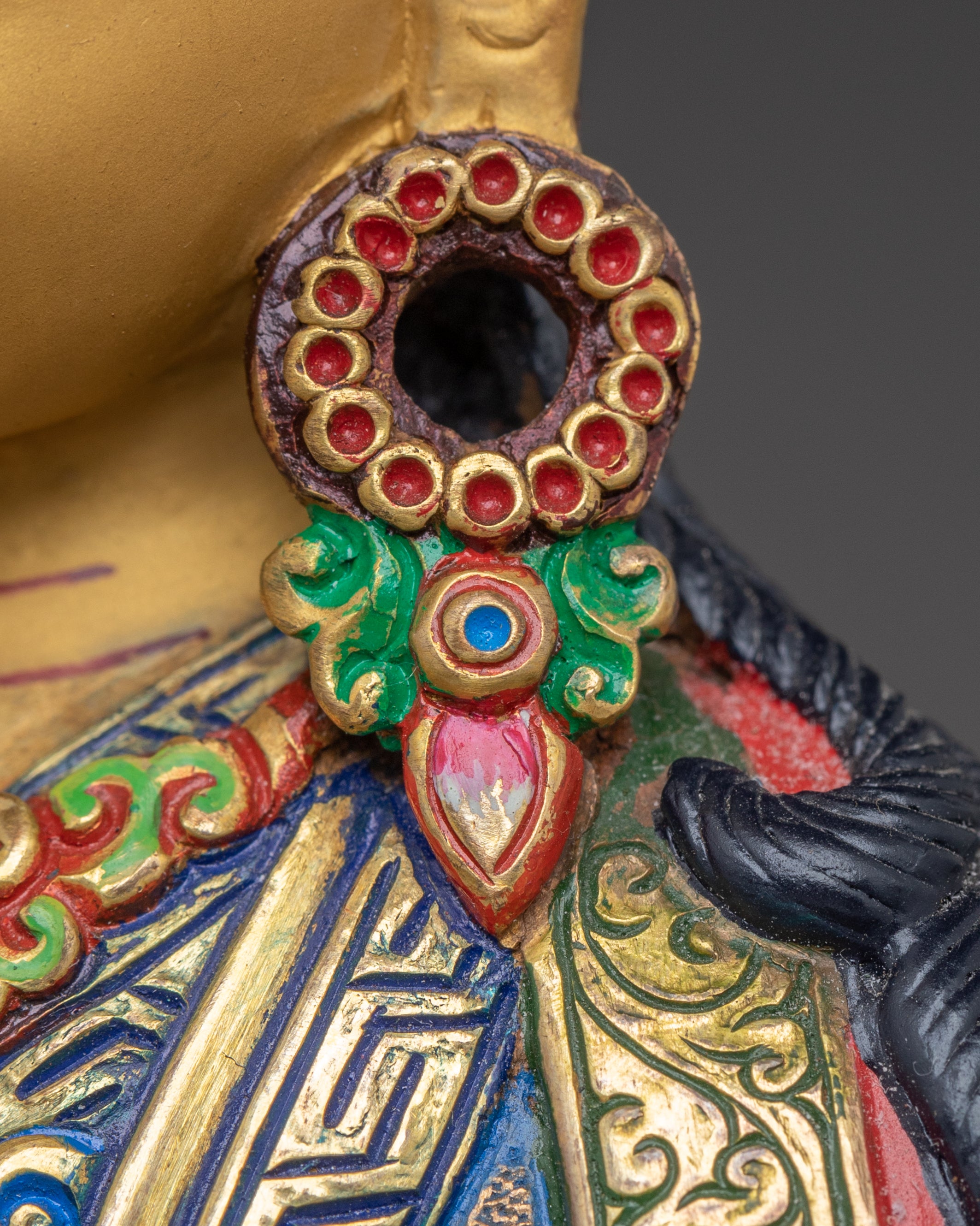 Guru Rinpoche Statue: Tibetan Master Padmasambhava | Vajrayana Teacher