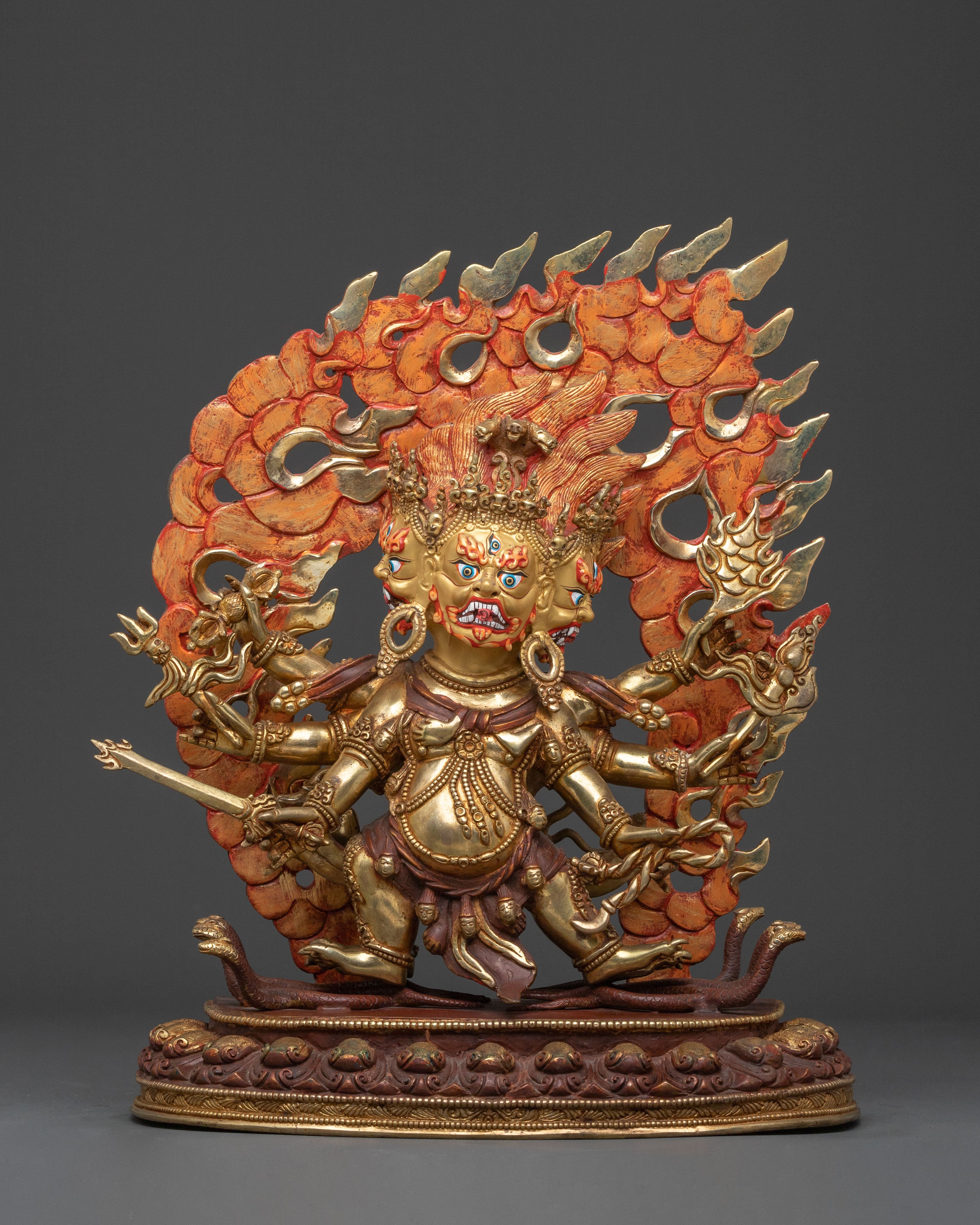 Wrathful Hayagriva Statue | Buddhist Protector Altar Decor