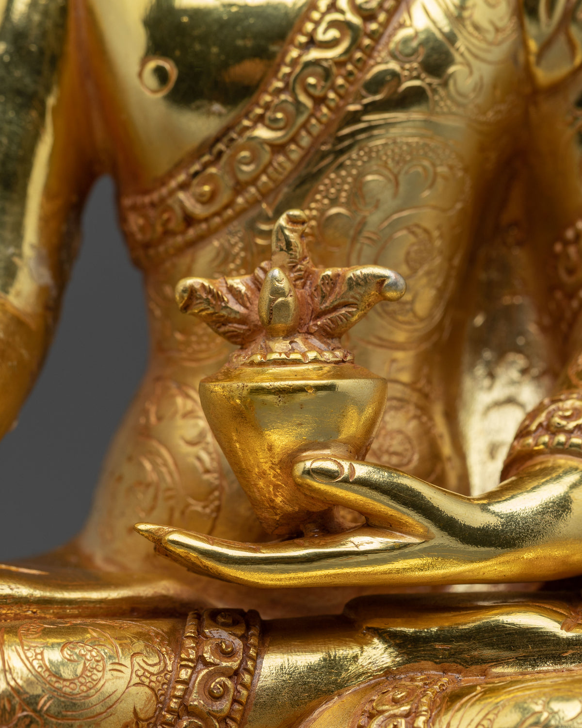 Medicine Buddha Sculpture | Figurine for Sacred Healing