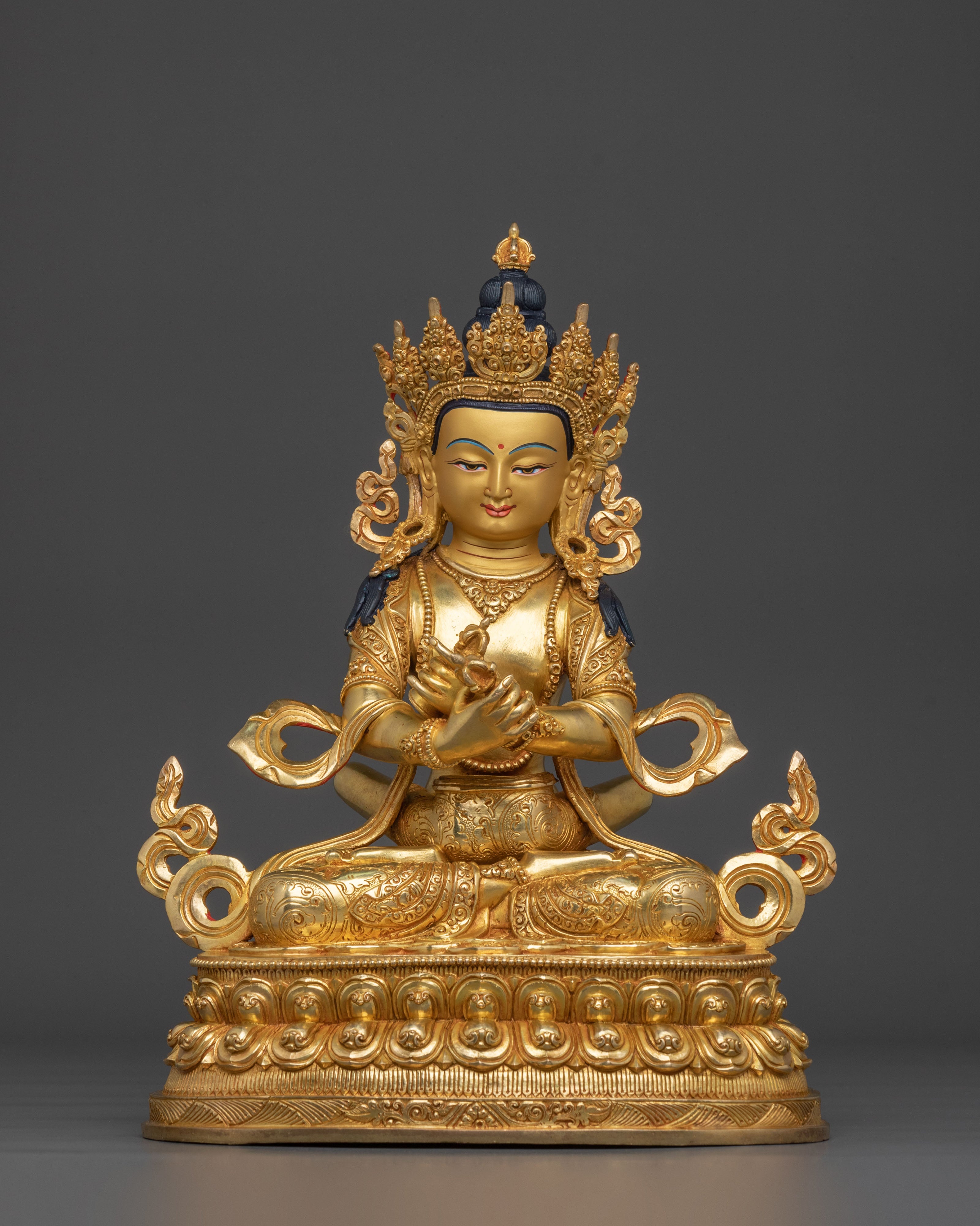 Handcrafted Vajradhara With Consort Statue | Buddhist Decor