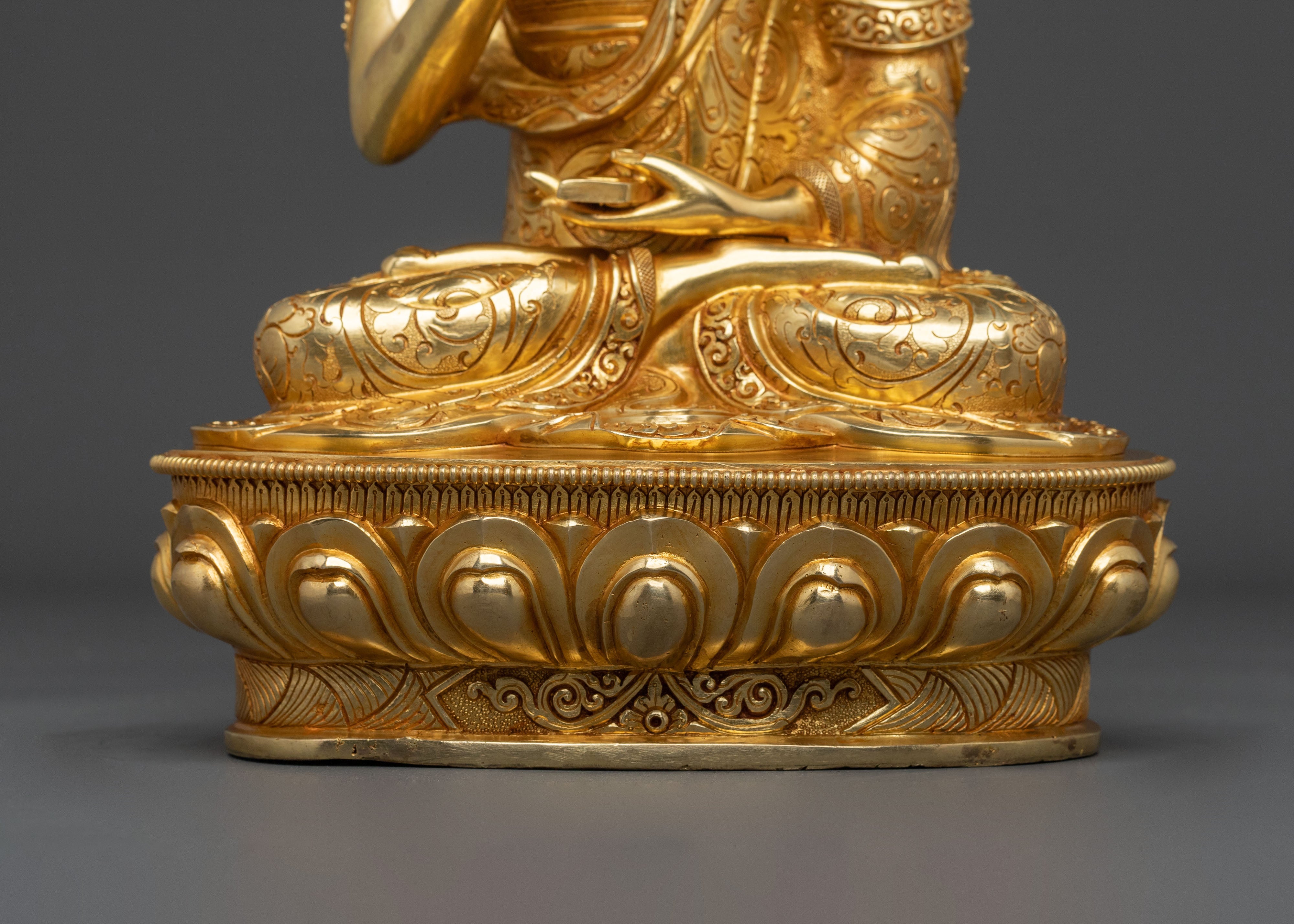 Disciples of Tsongkhapa Sacred Figurines | Tibetan Masters