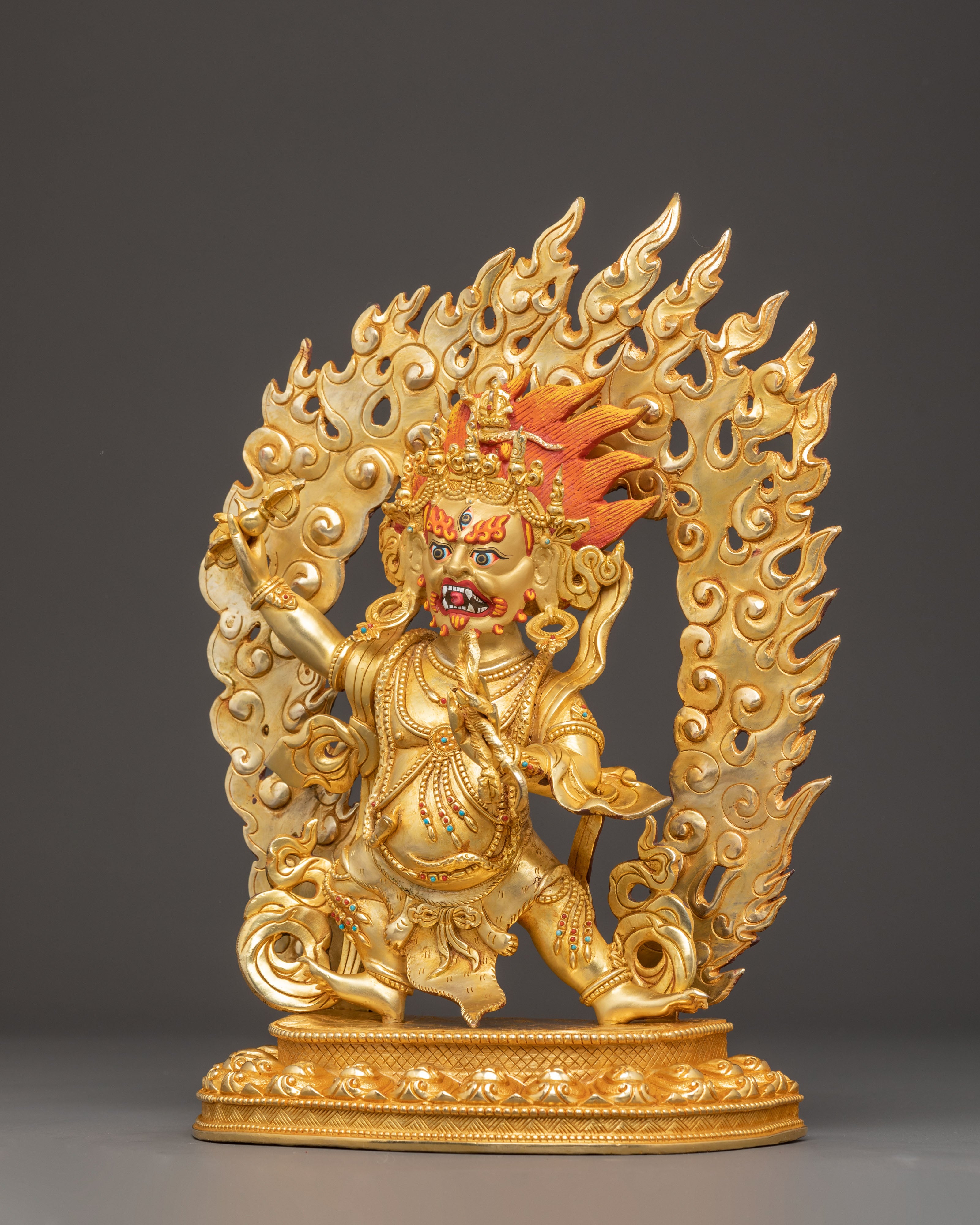 Statue of Vajrapani, The Wrathful Bodhisattva | Protector of Dharma