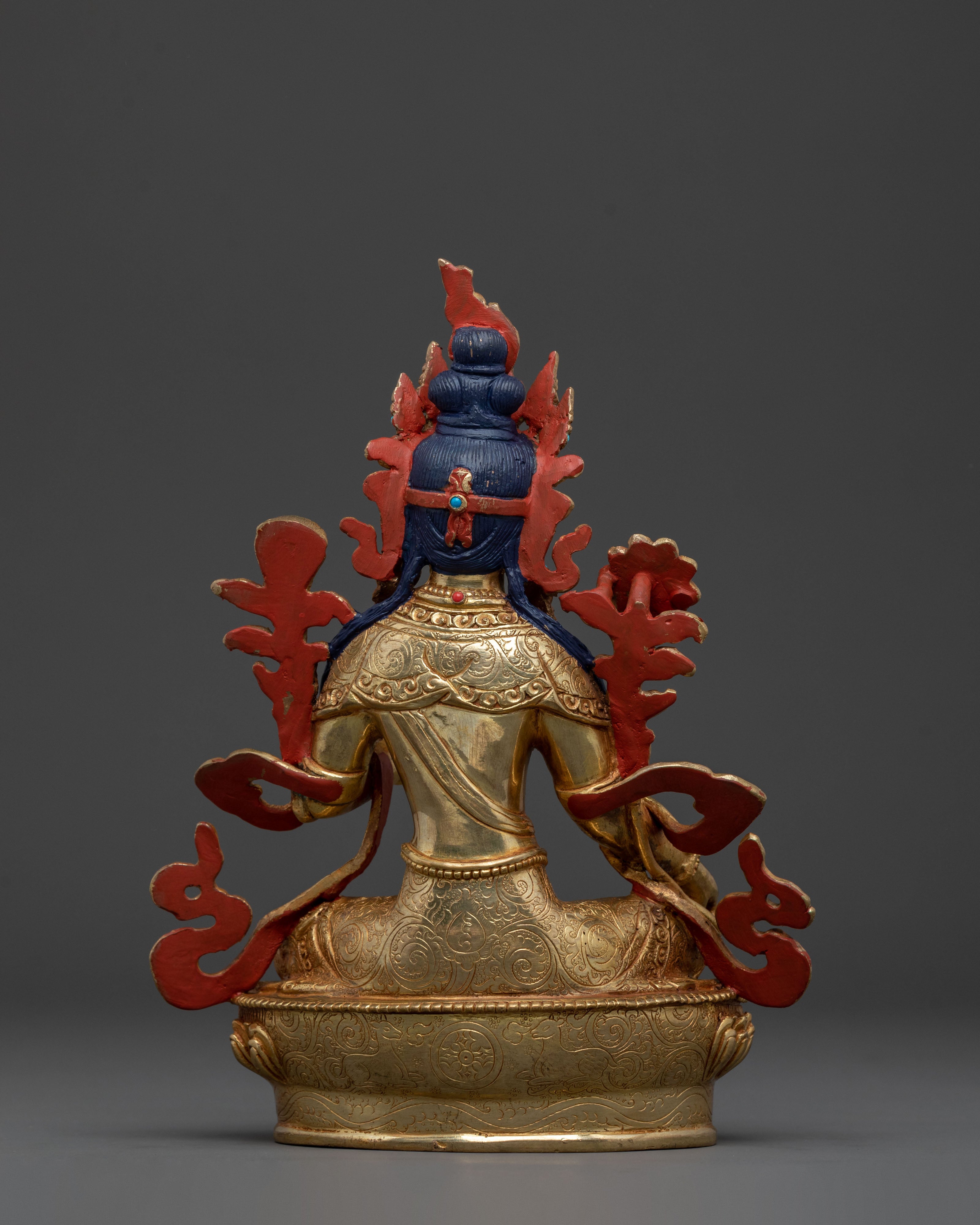 Sacred Green Tara Protection Statue | Goddess of Compassion