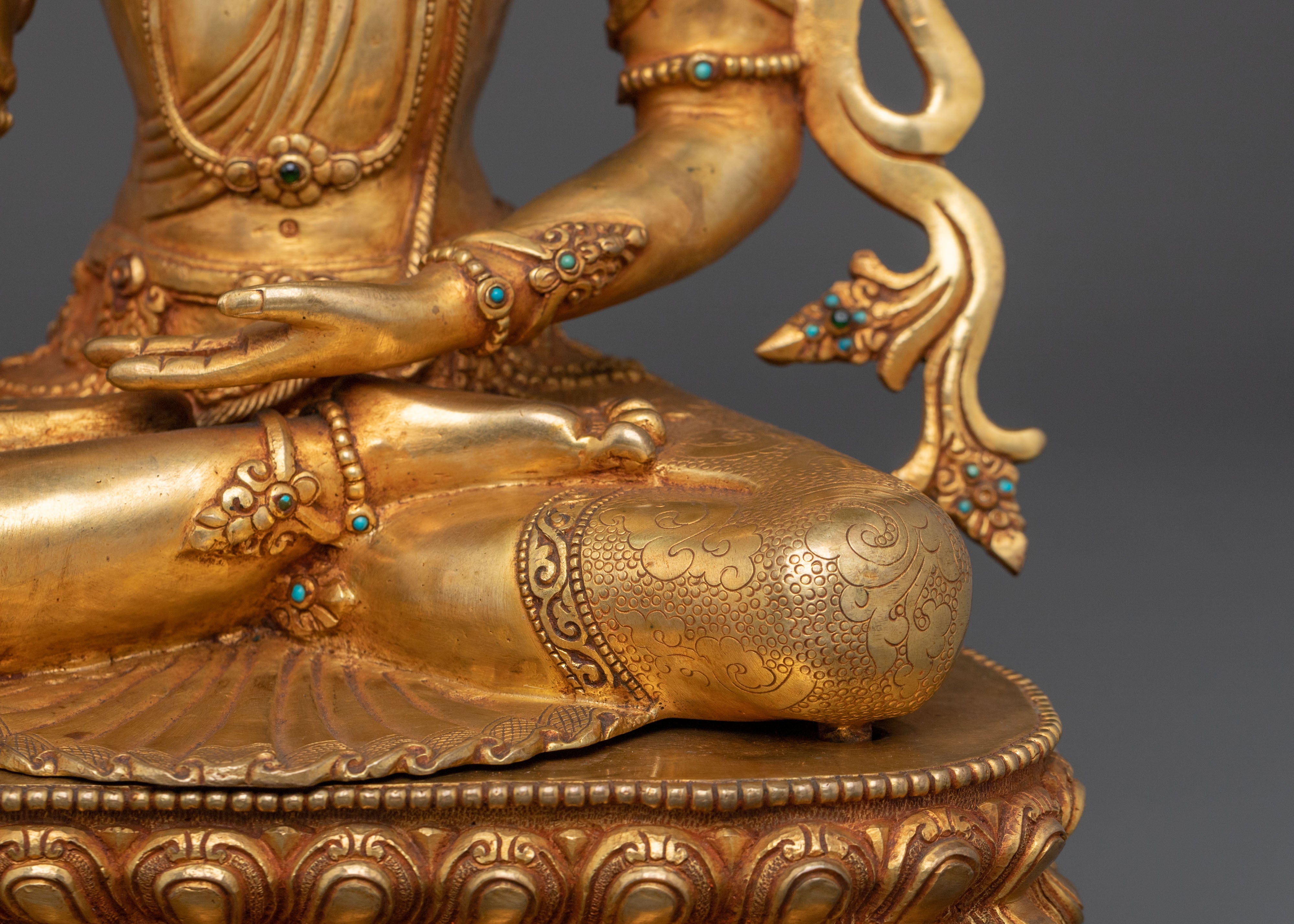 Crown Shakyamuni Buddha Statue | Eternal Peace
