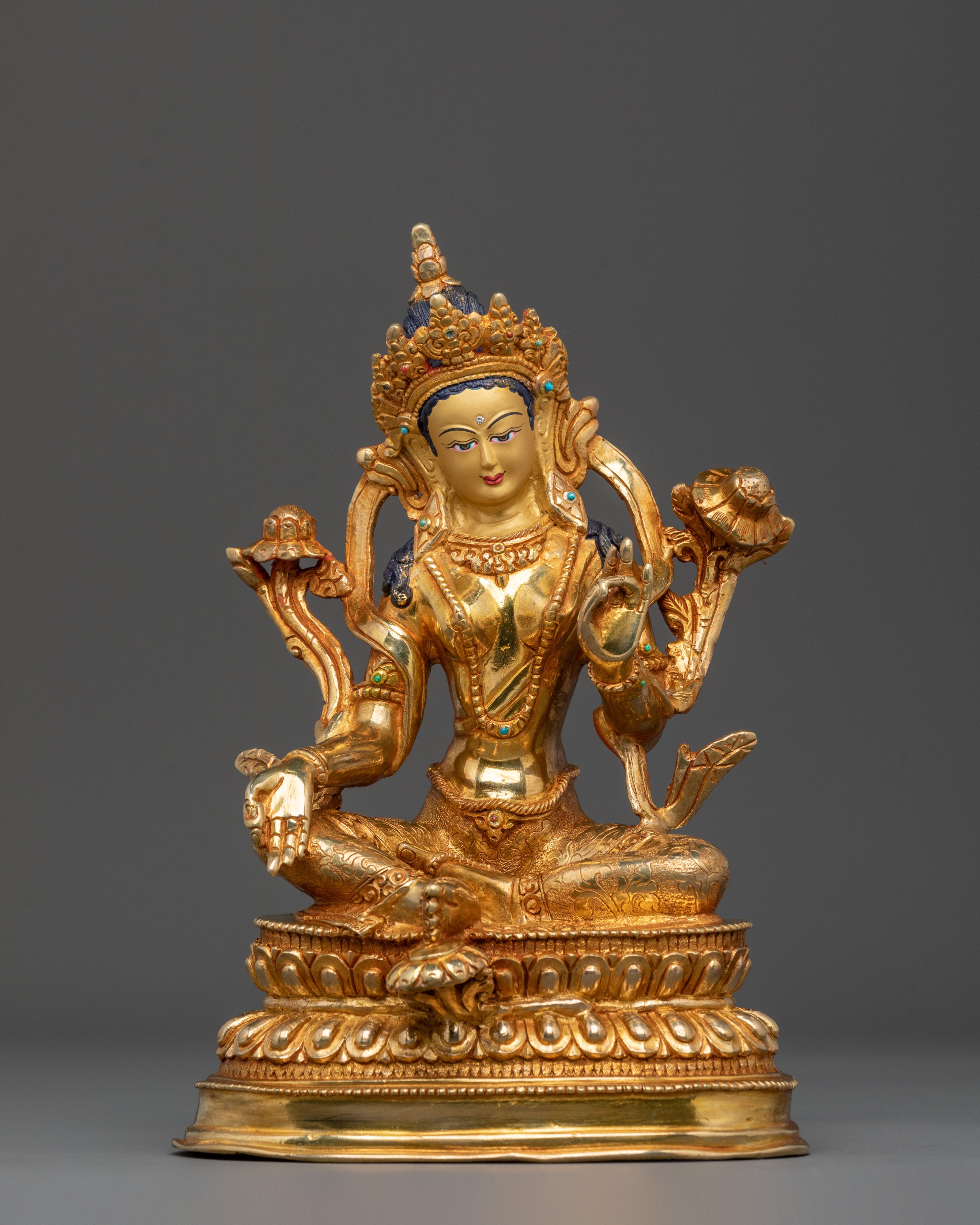 Green Tara Statue