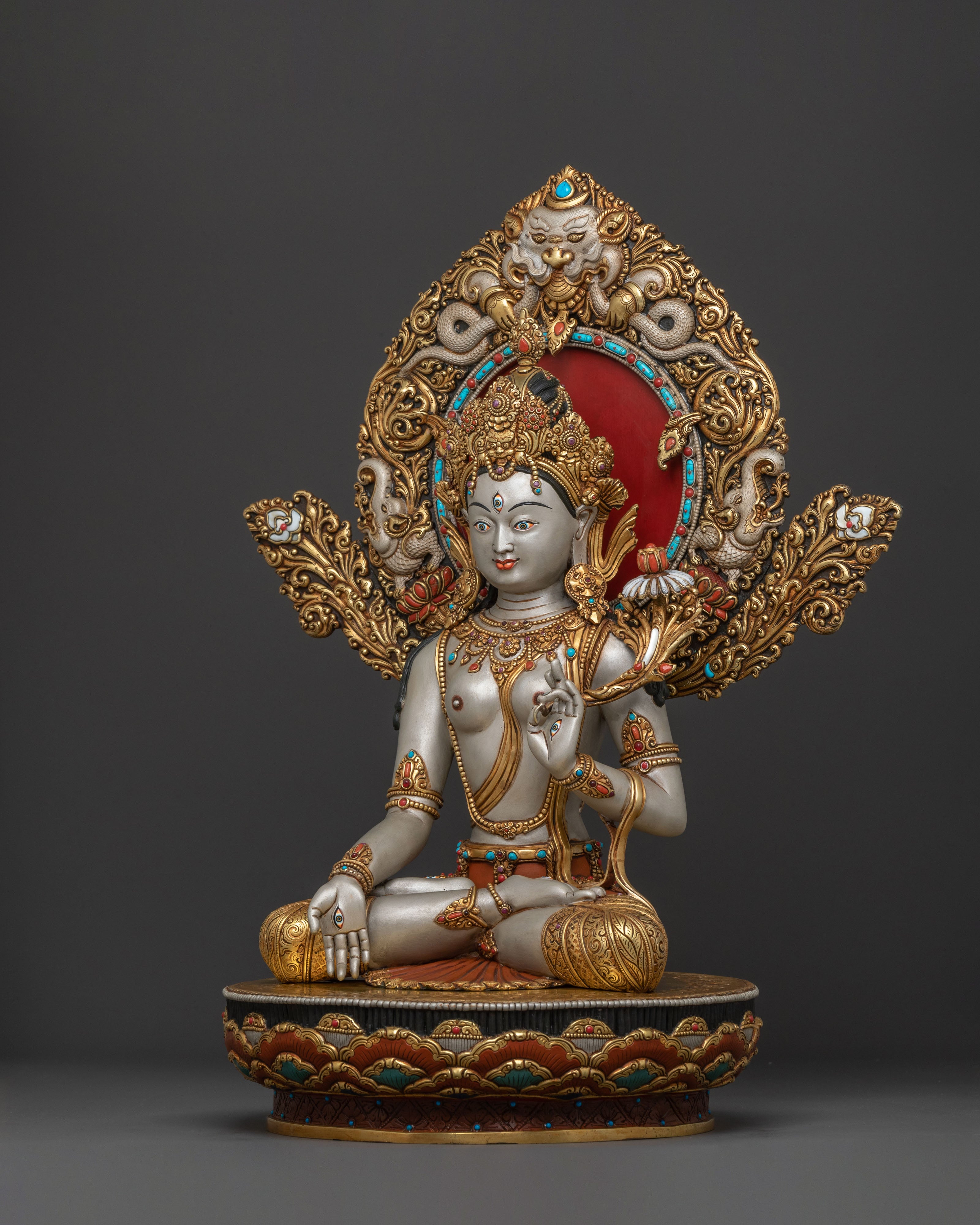 White Tara Longevity Statue | Goddess of Healing