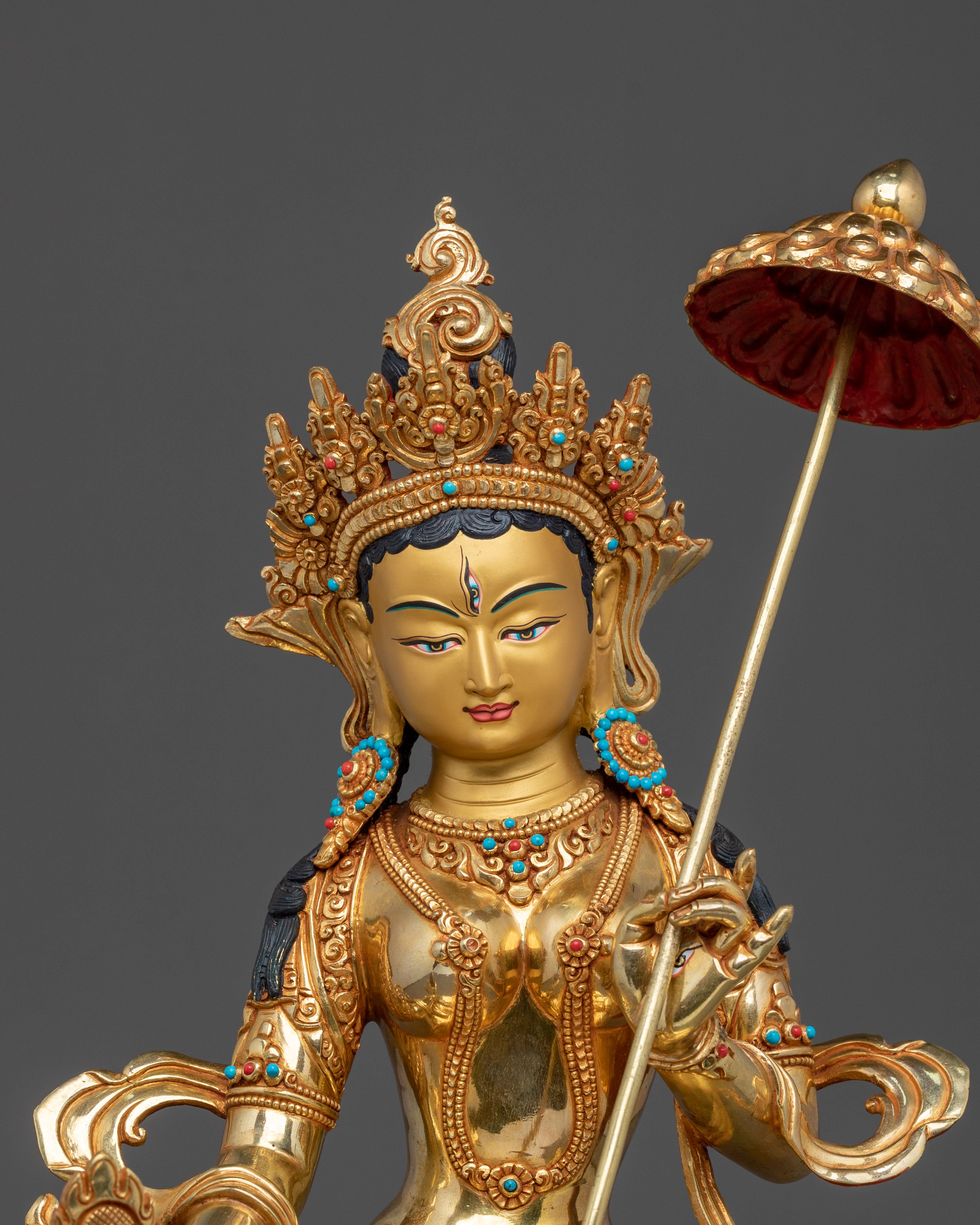 Handmade Dukar Sculpture | Sacred Home Decor