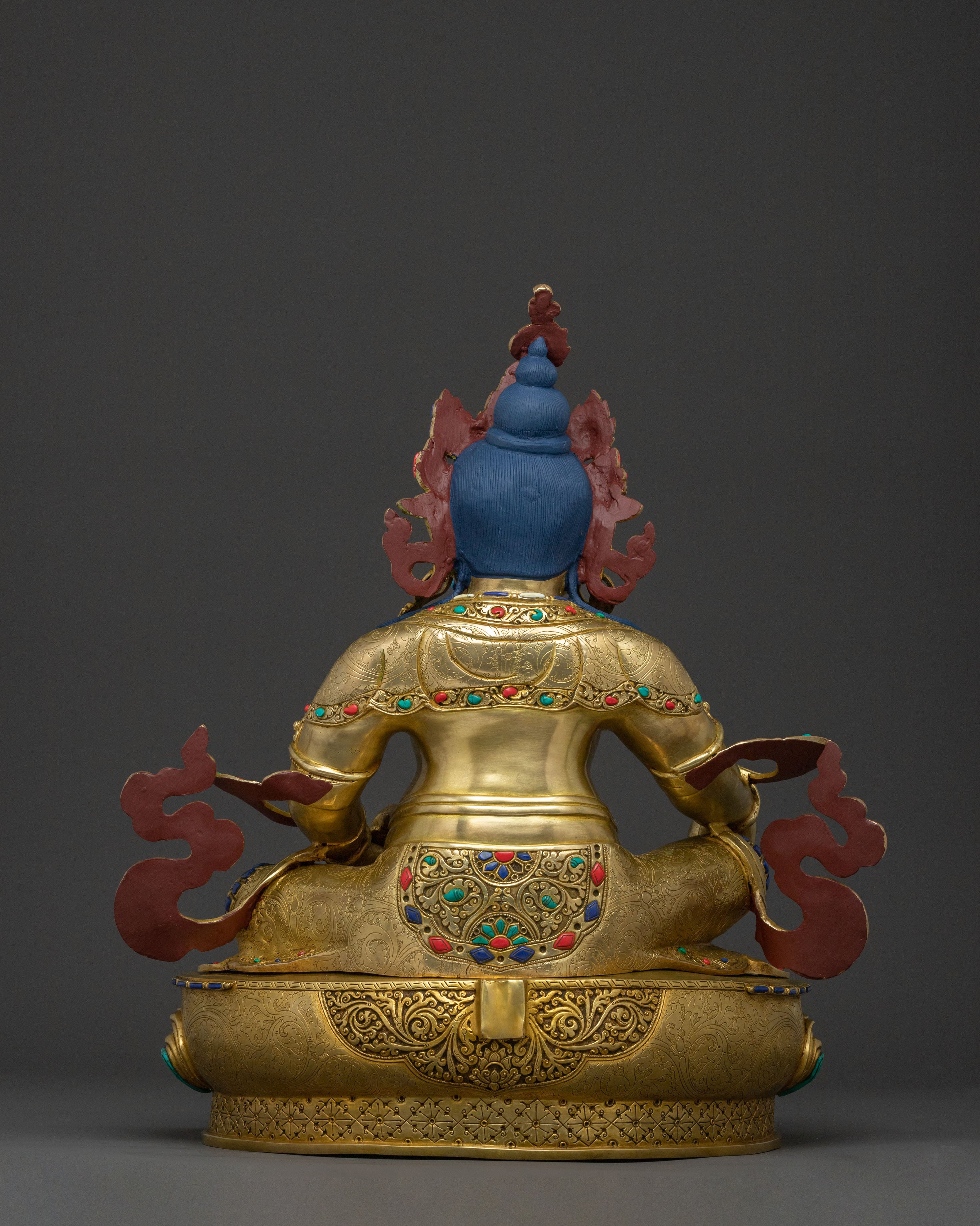 Wealth Guardian: Dzambhala Golden Statue