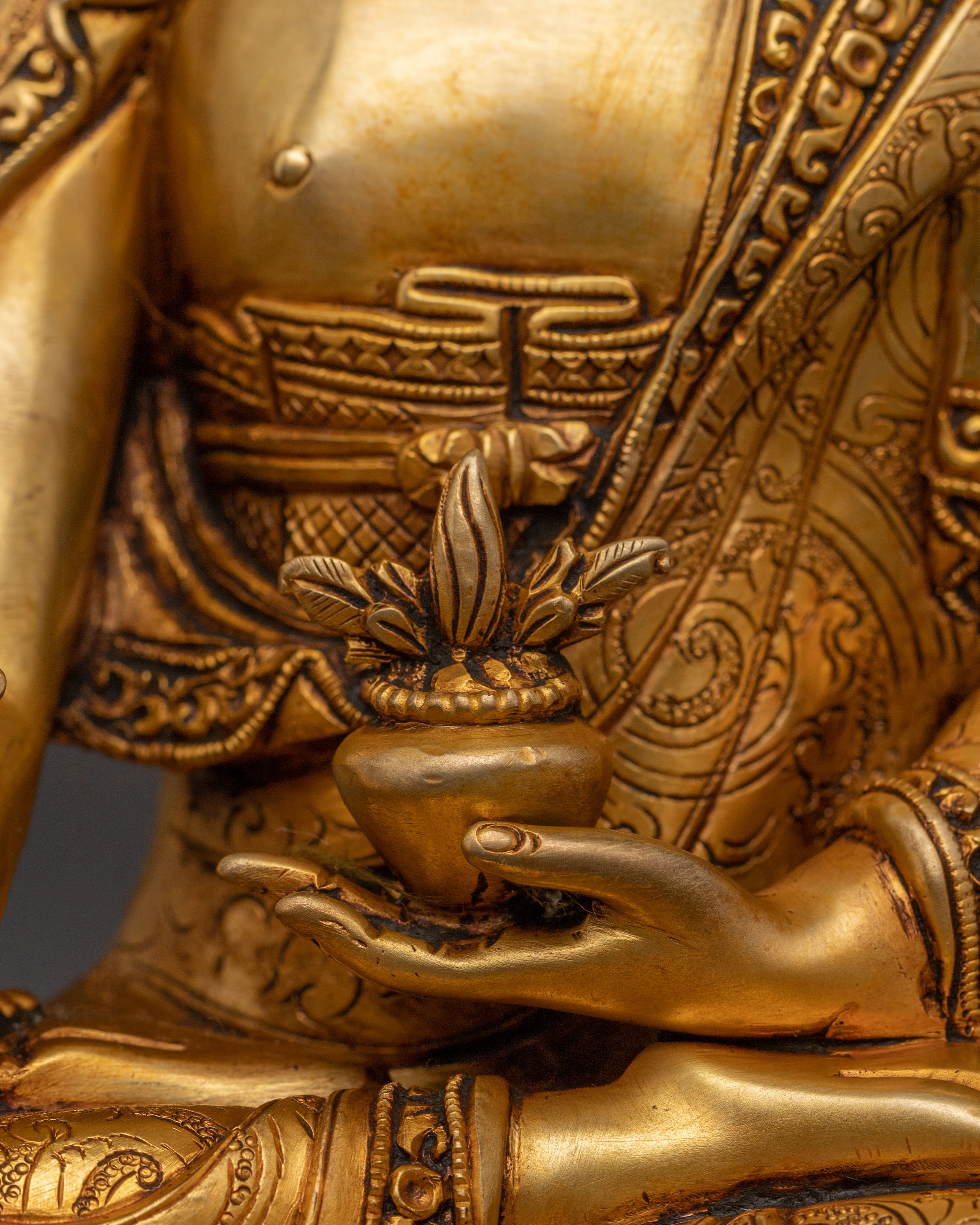 Healer Medicine Buddha Spiritual Statue for Altar