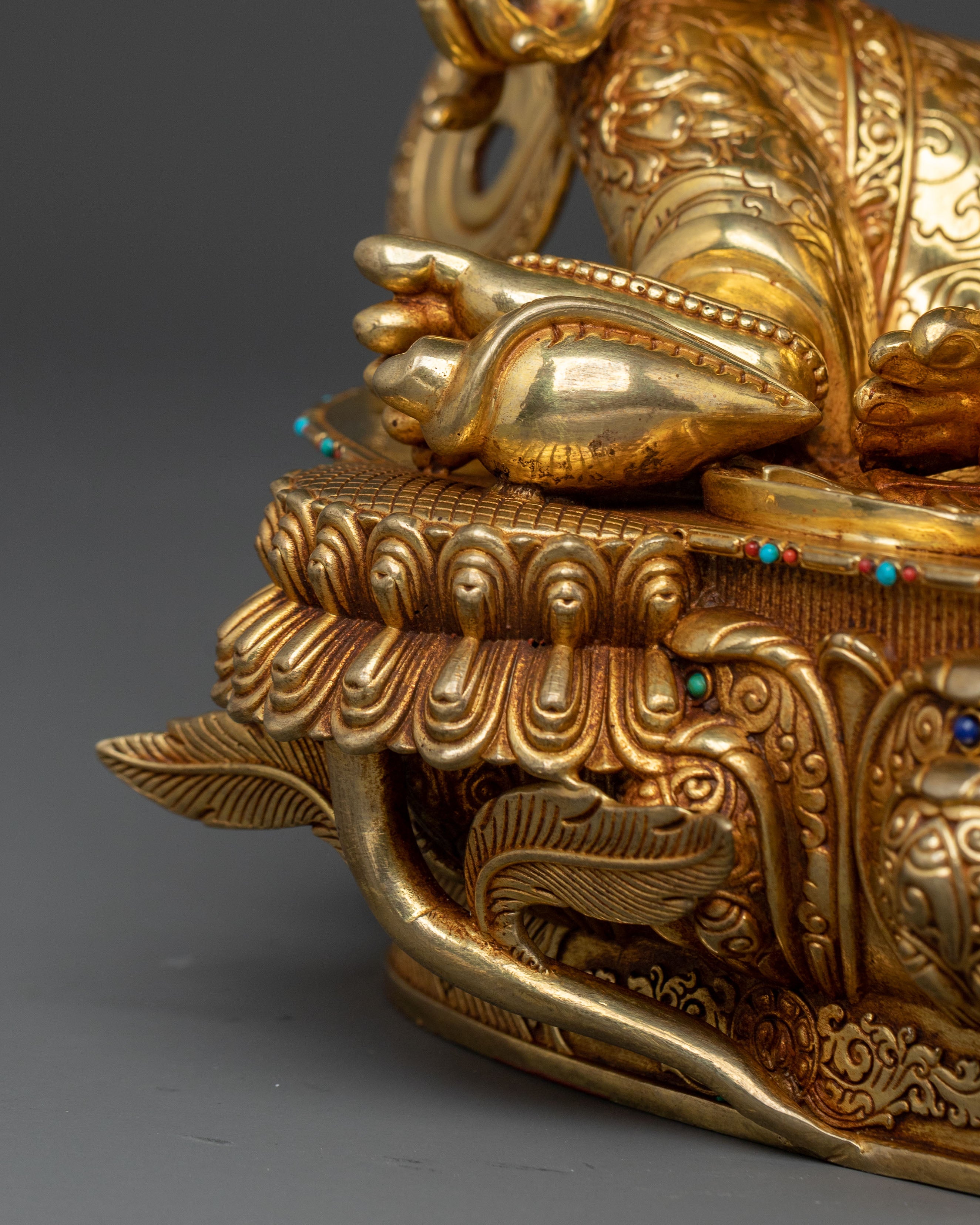 Wealth Deity: Dzambhala Statue | Spiritual Figurine