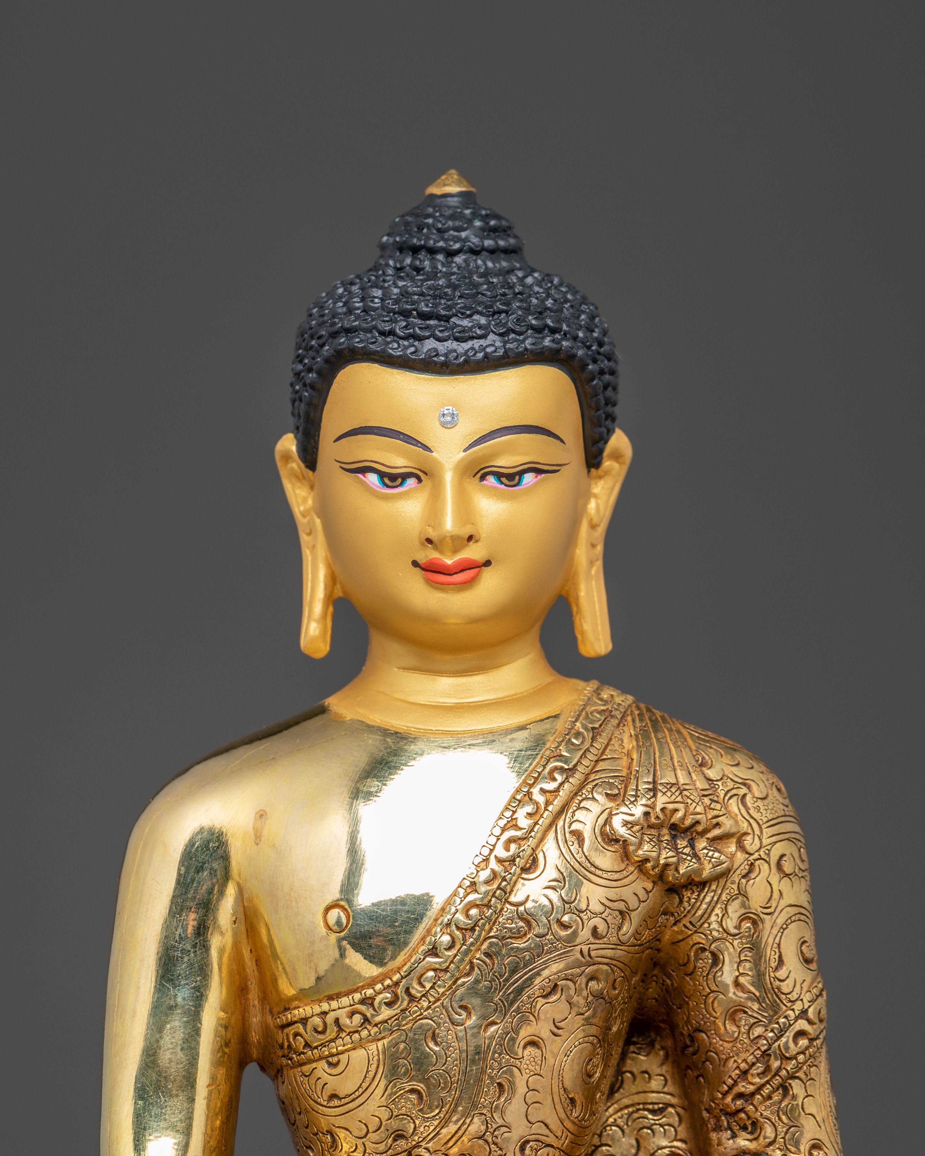 Handmade Gautama Buddha Golden Statue | The Awakened One