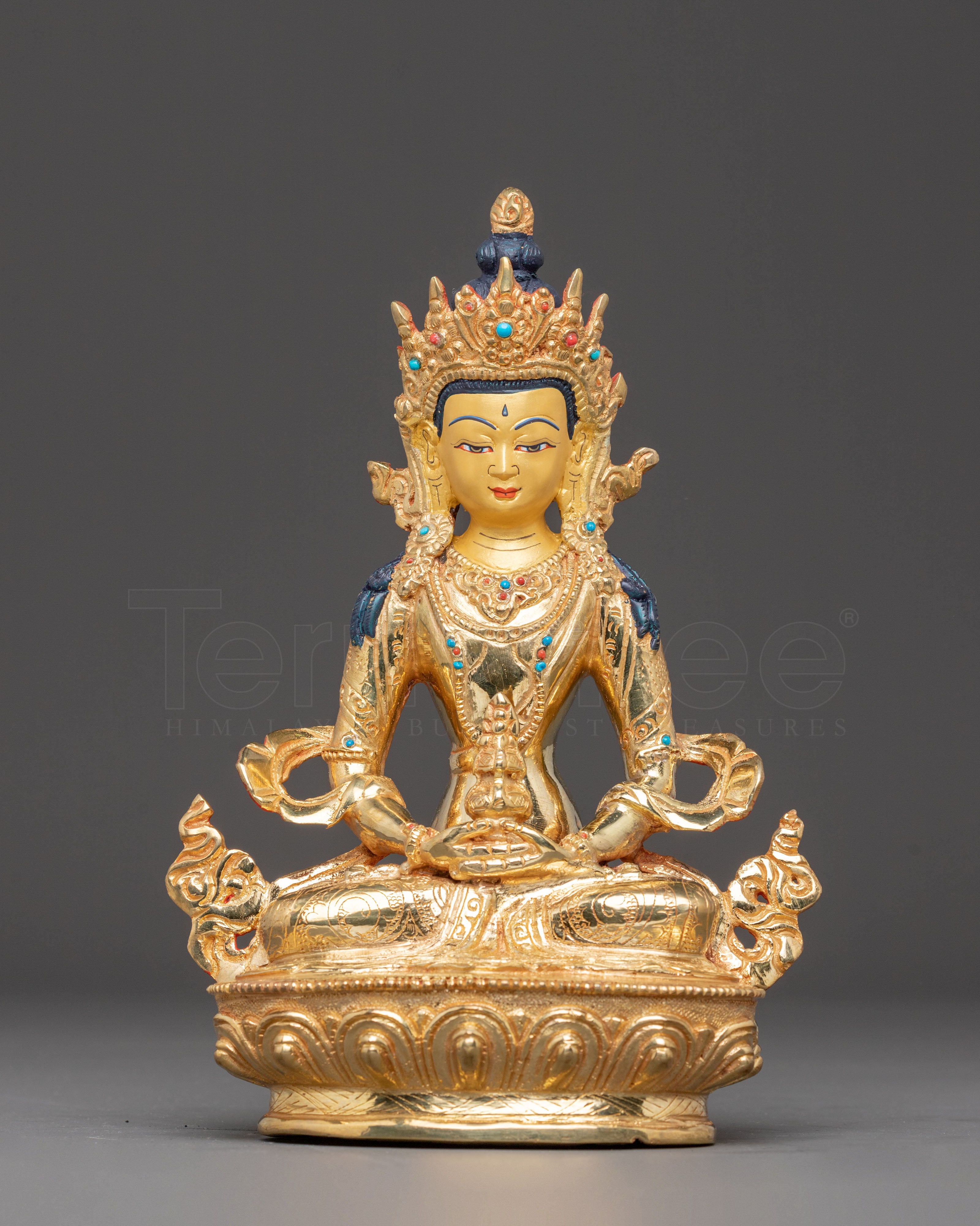 Amitabha Buddha Copper Handcrafted Statue 