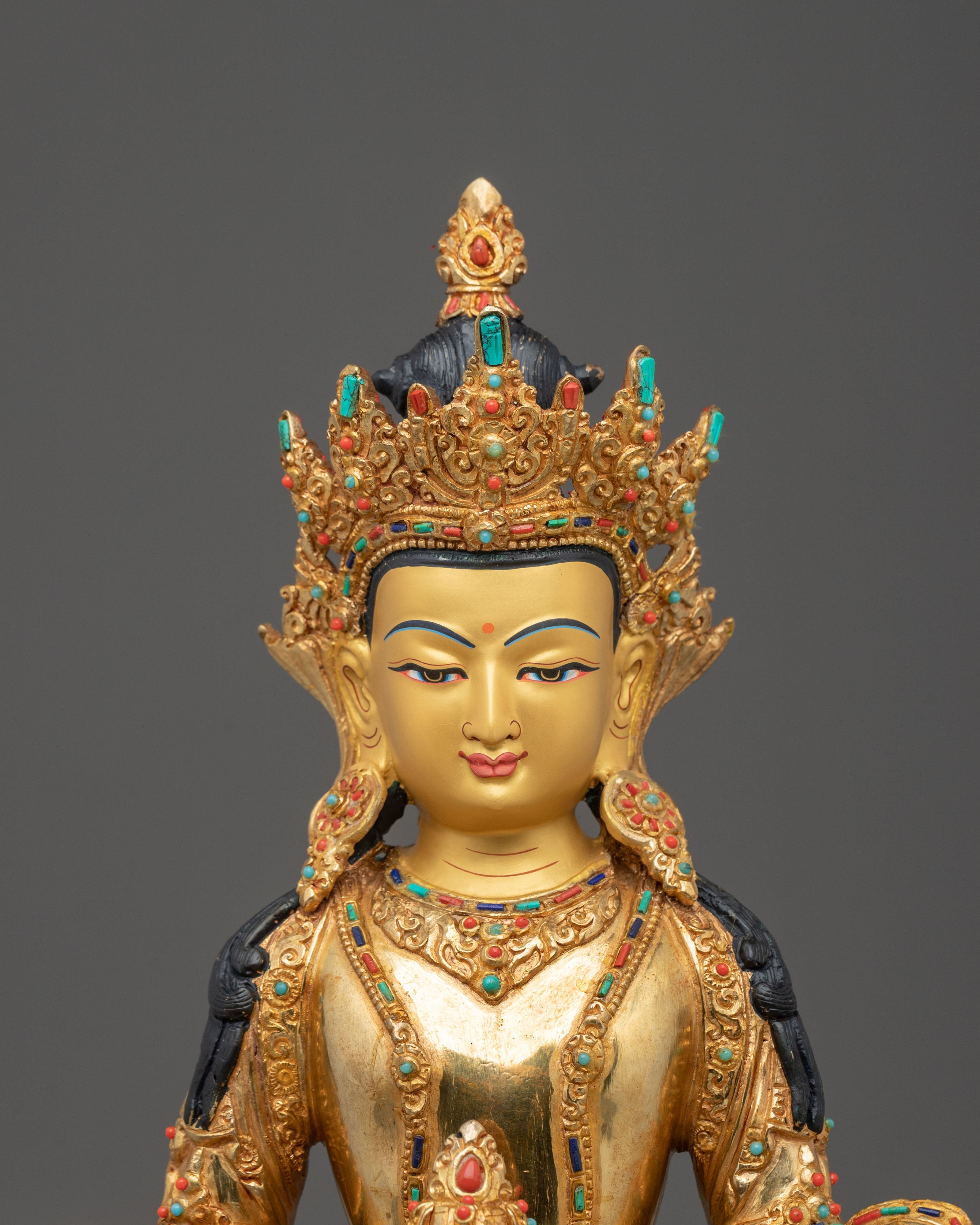 Amitayus Vajrayana Sacred Figure: Buddha of Longevity