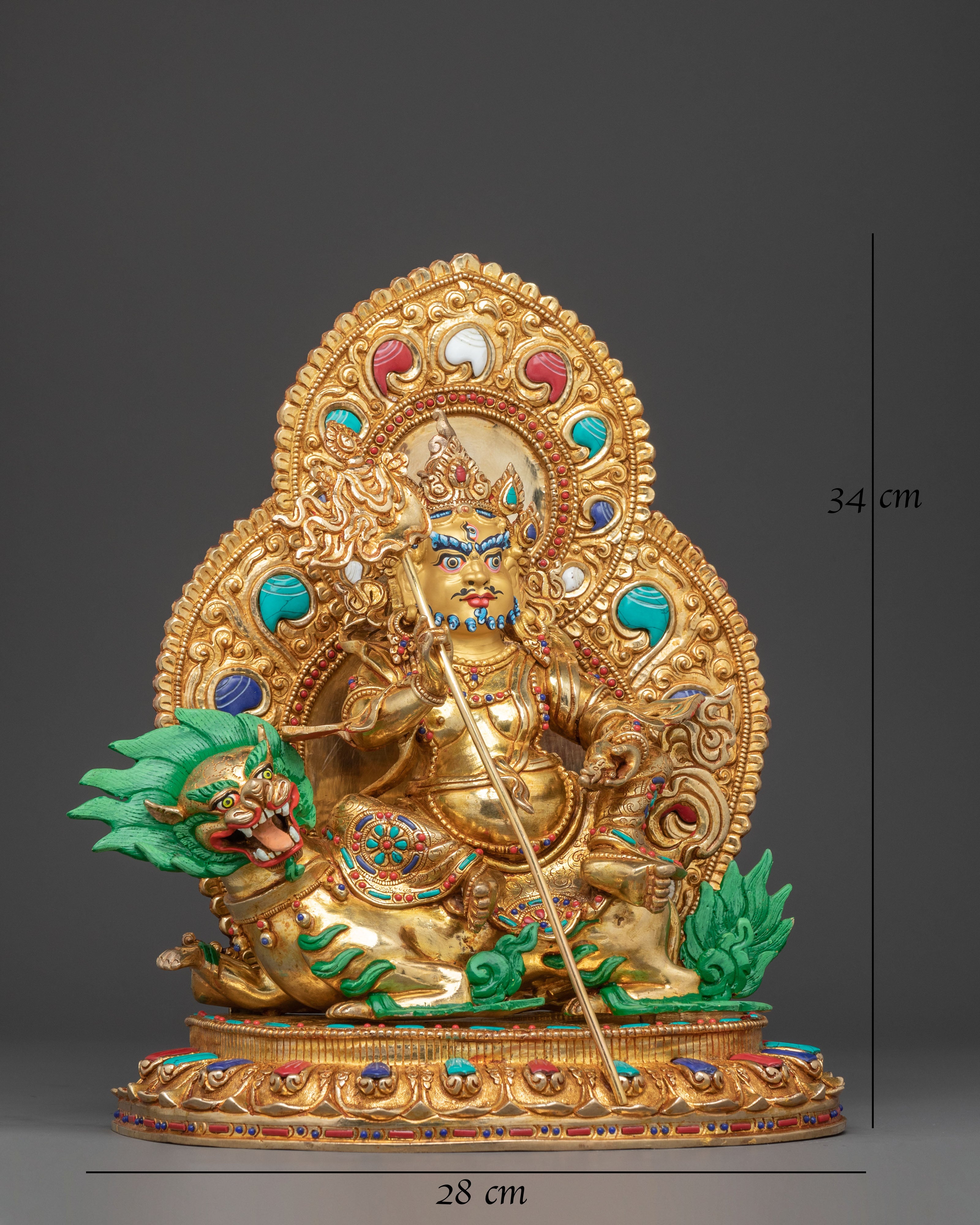 Tibetan Namtoshe Wealth Statue 