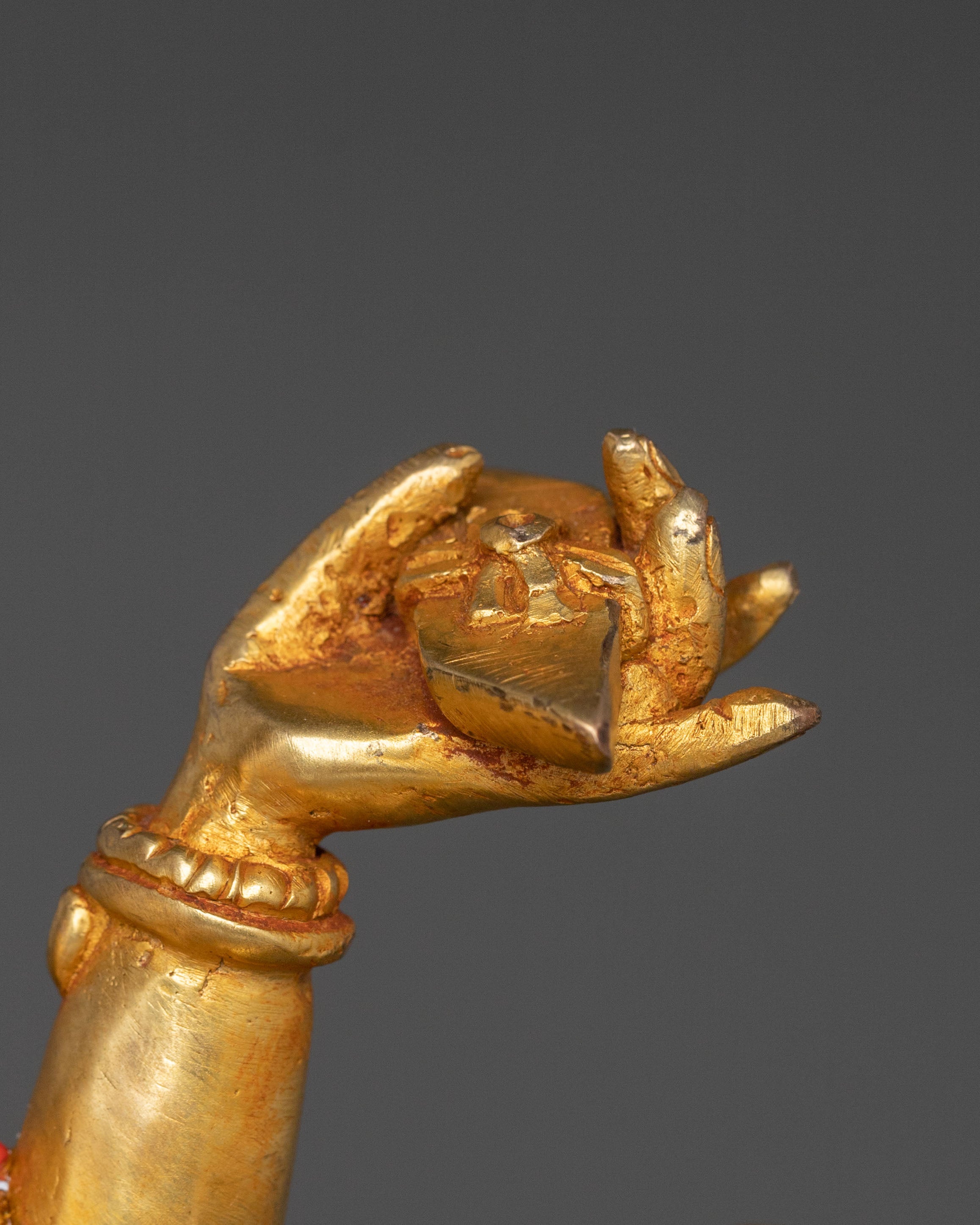 Maha Vajrasattva | 24K Gold Gilded Sculpture