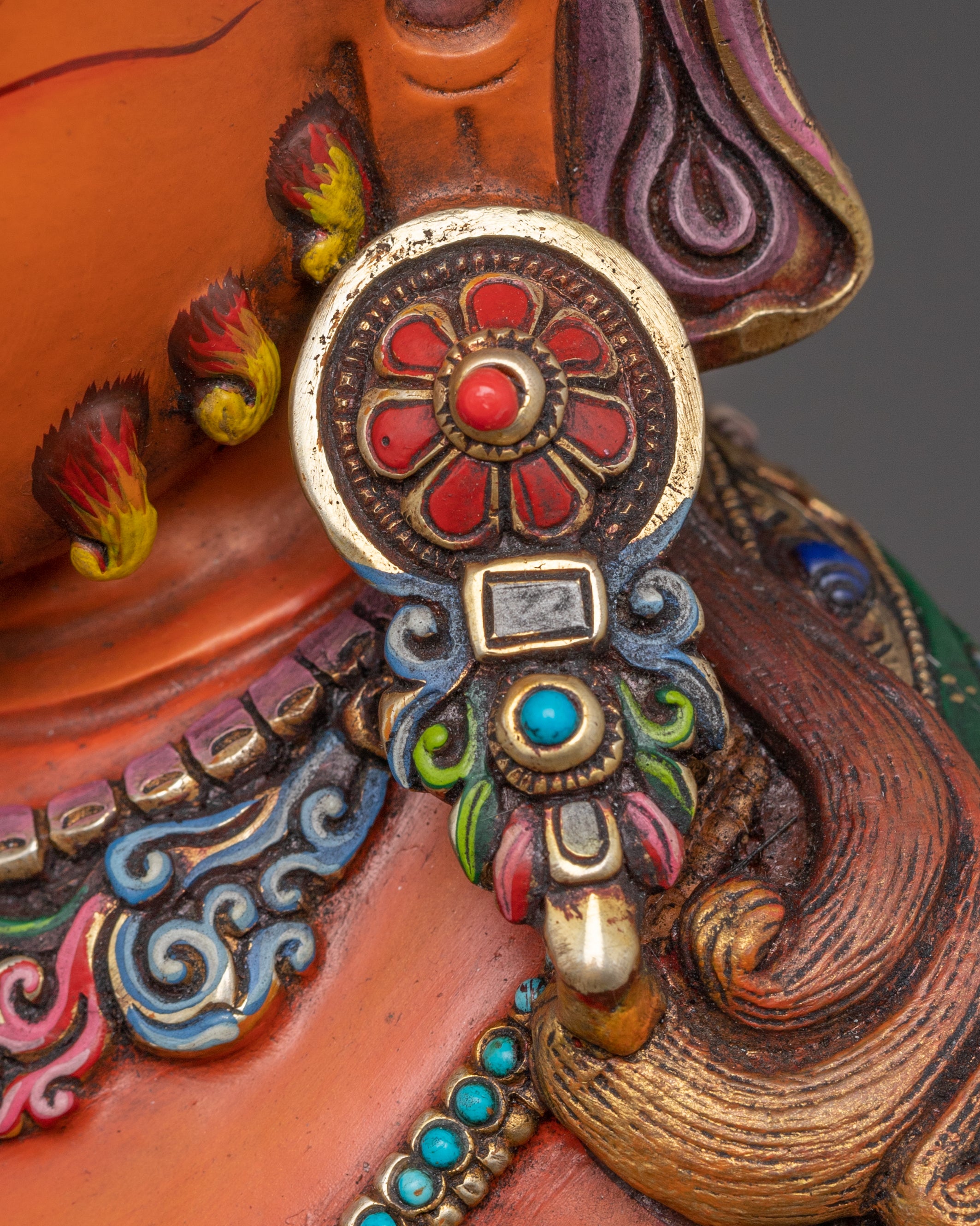 Handmade Nepalese Statue of Dzambhala | Guardian of Wealth