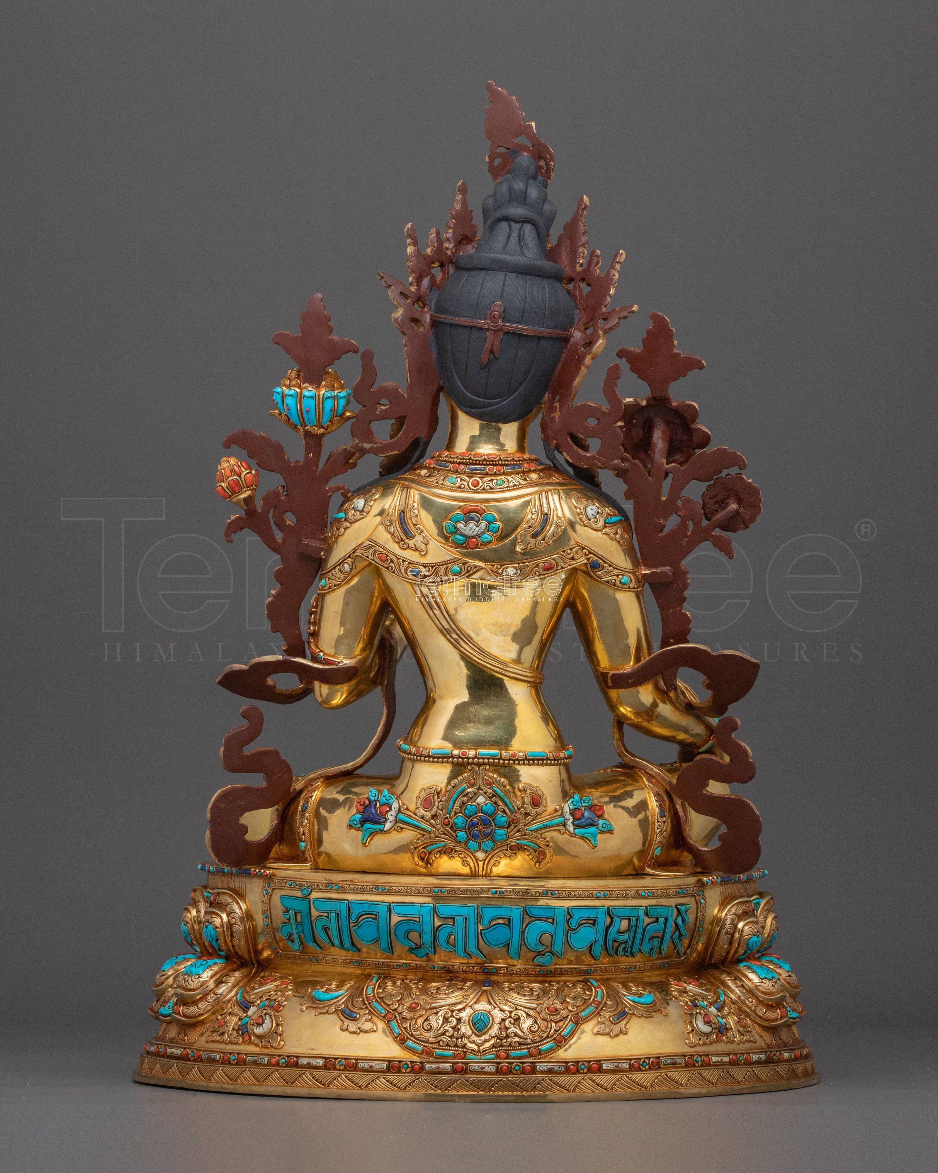 Green Tara Spiritual Statue | Tibetan Buddhist Goddess
