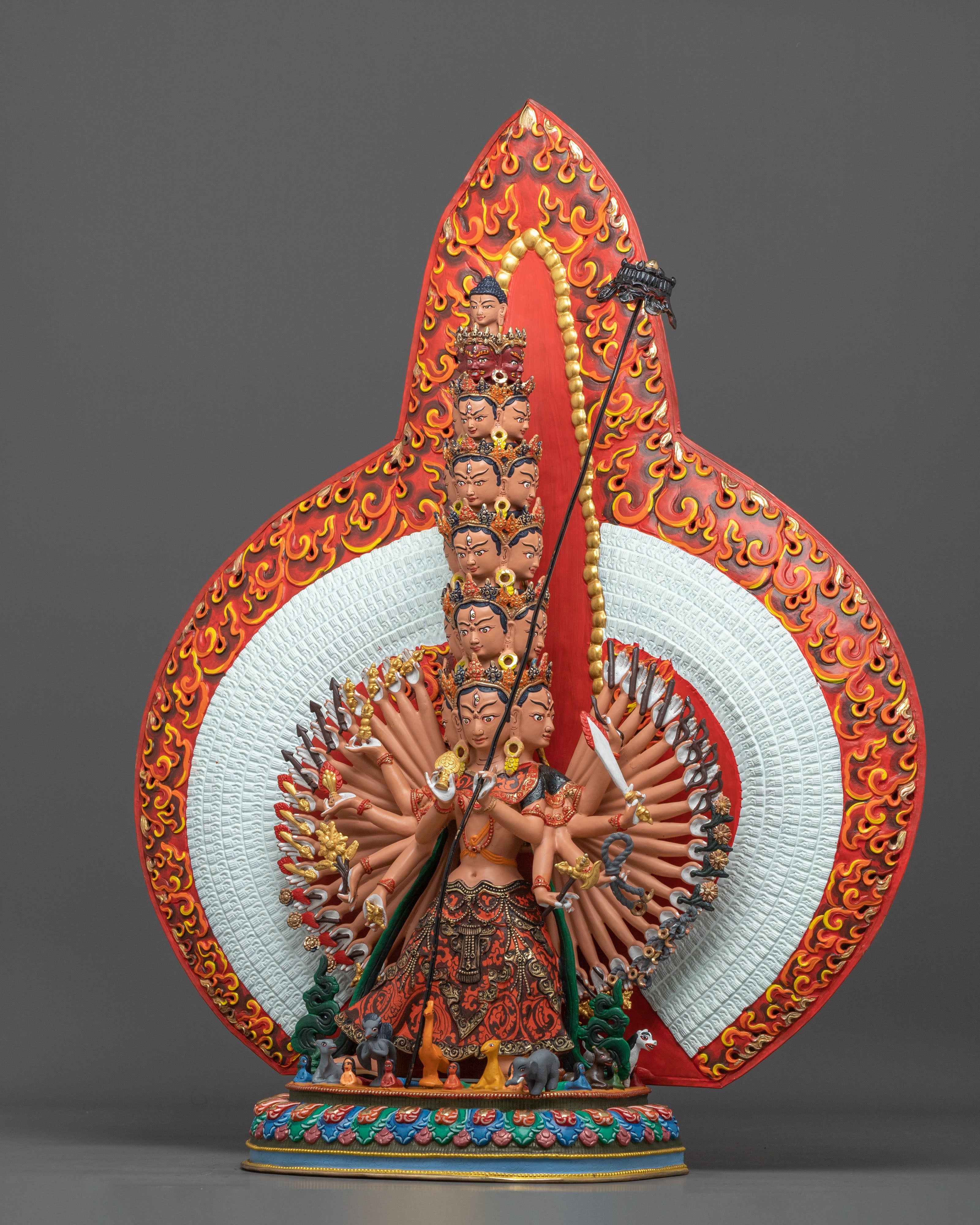 1000 Armed Dukar Statue | Tibetan Buddhist Protector