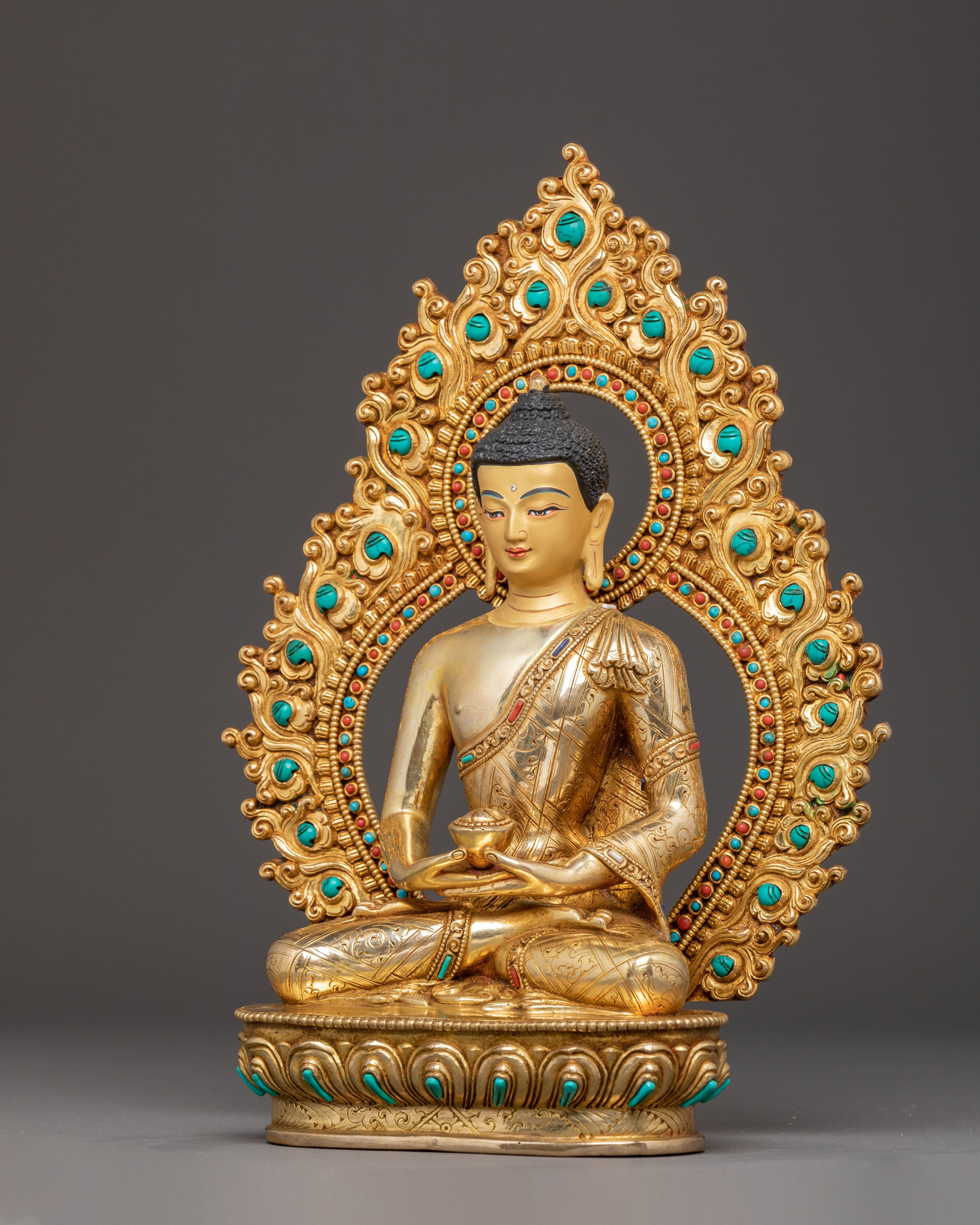 Amitabha Buddha Himalayan Sculpture | Buddha of Infinite Light