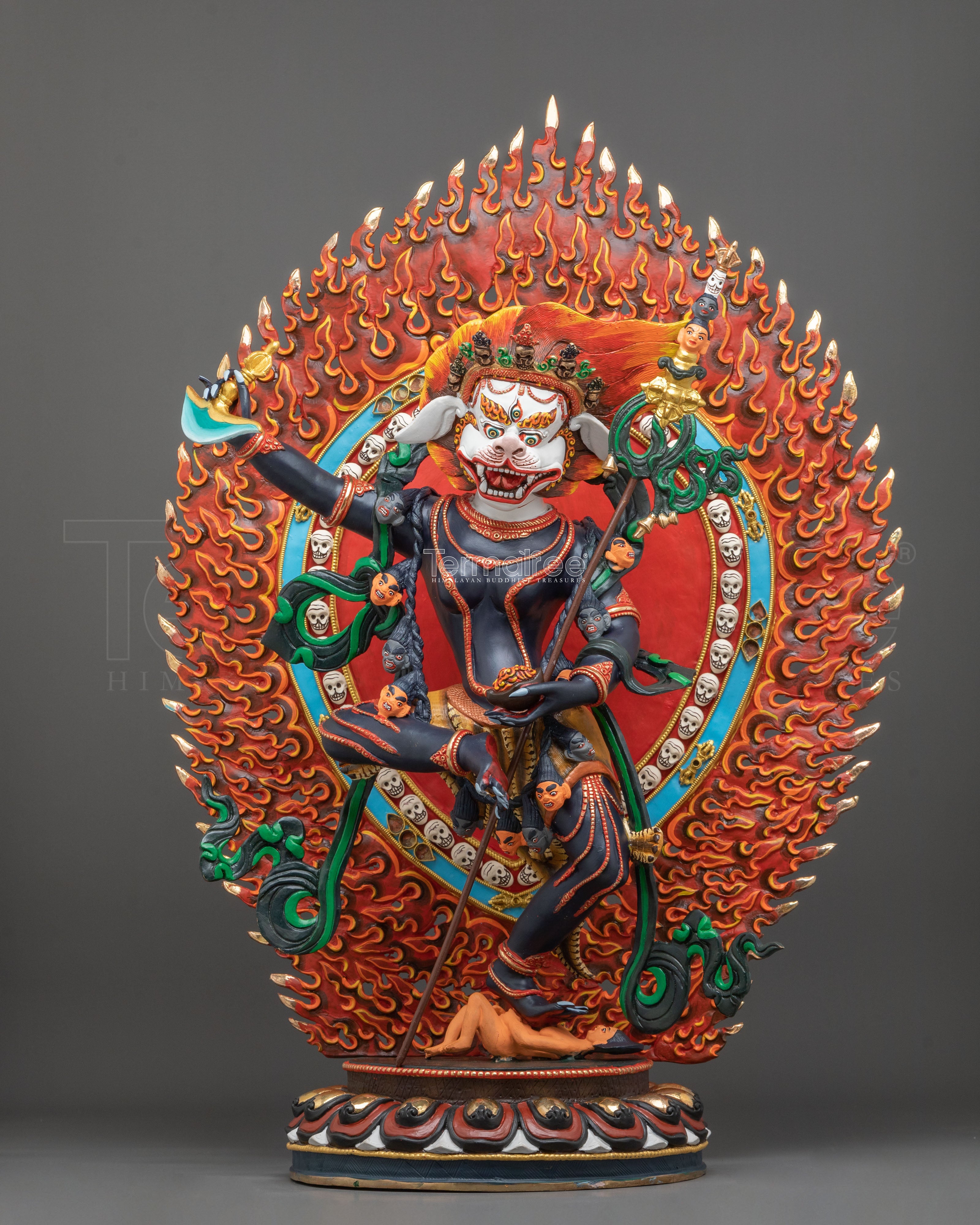 Simhamukha Statue 