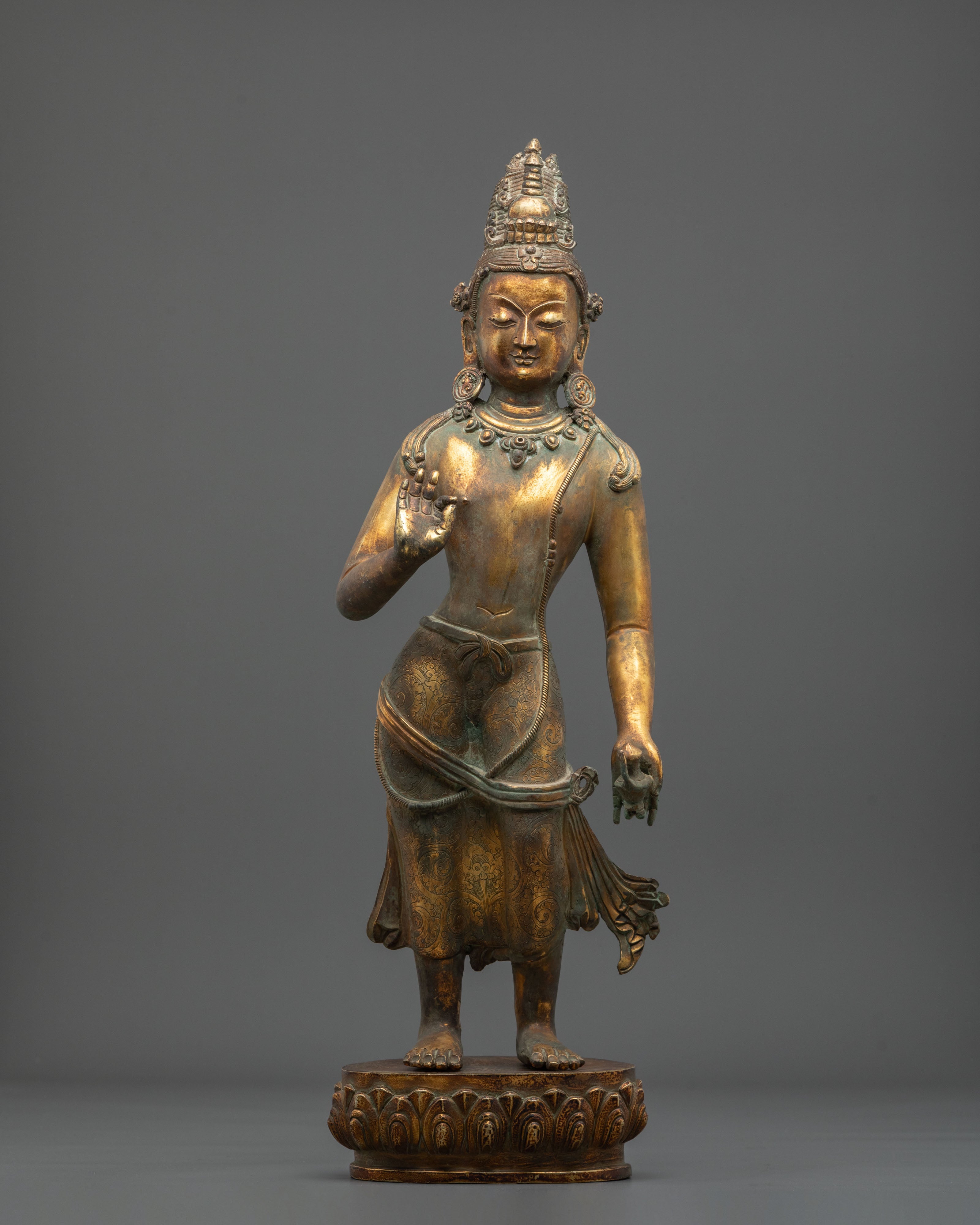 Standing Lokeshwor Statue 