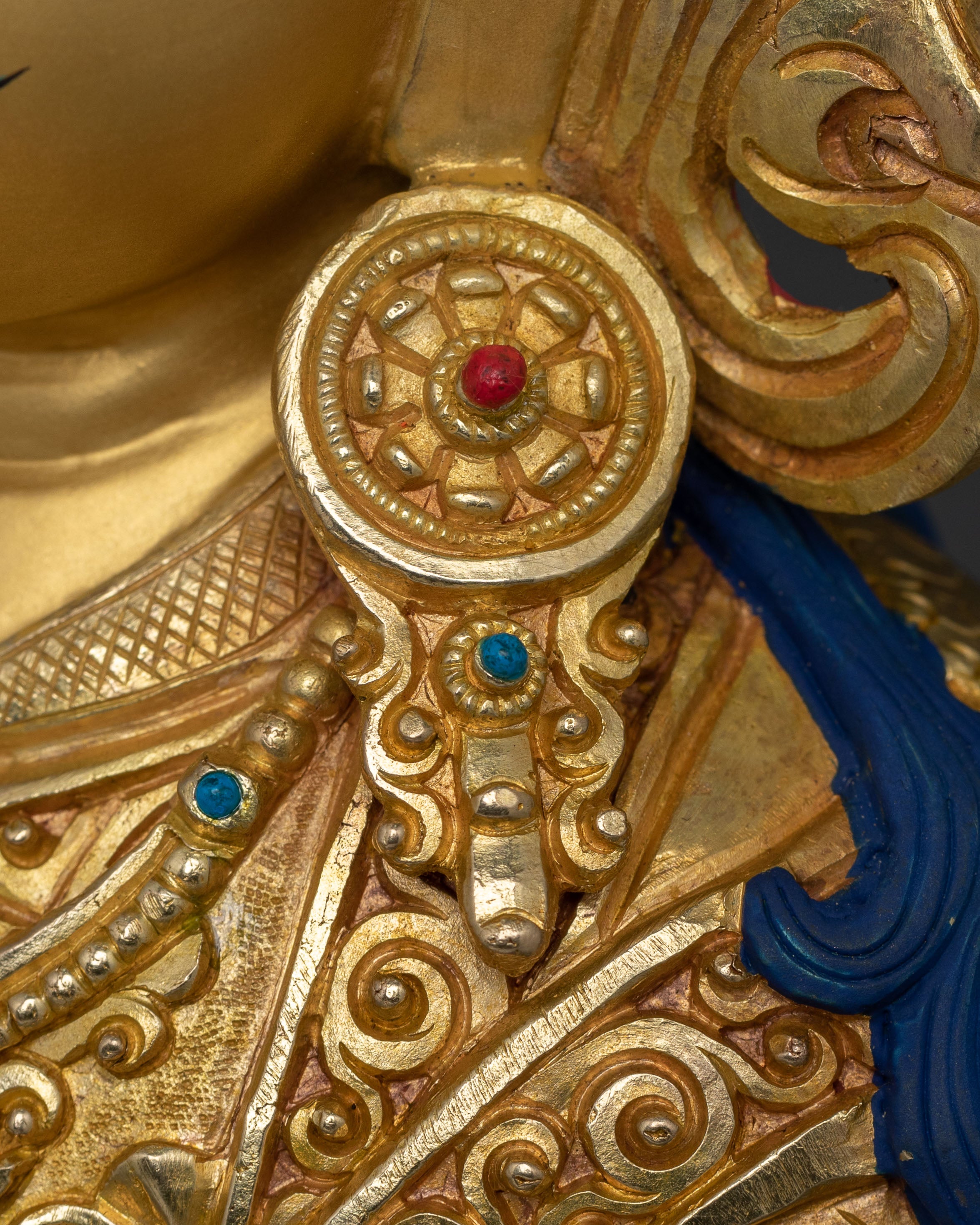 Handcrafted Guru Rinpoche Statue | Enlightened Icon
