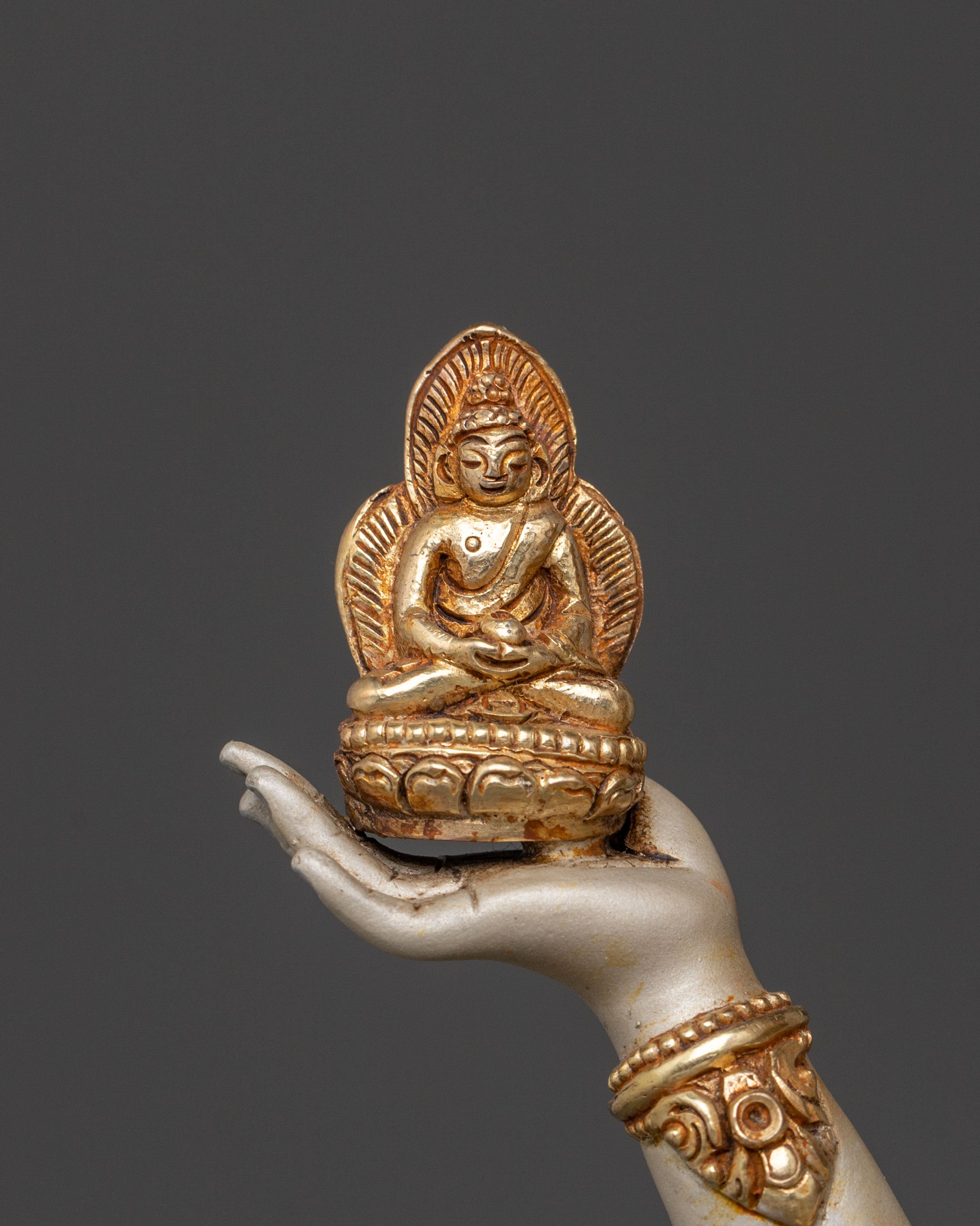 Namgyalma Traditional Statue | 24K Gold Gilded