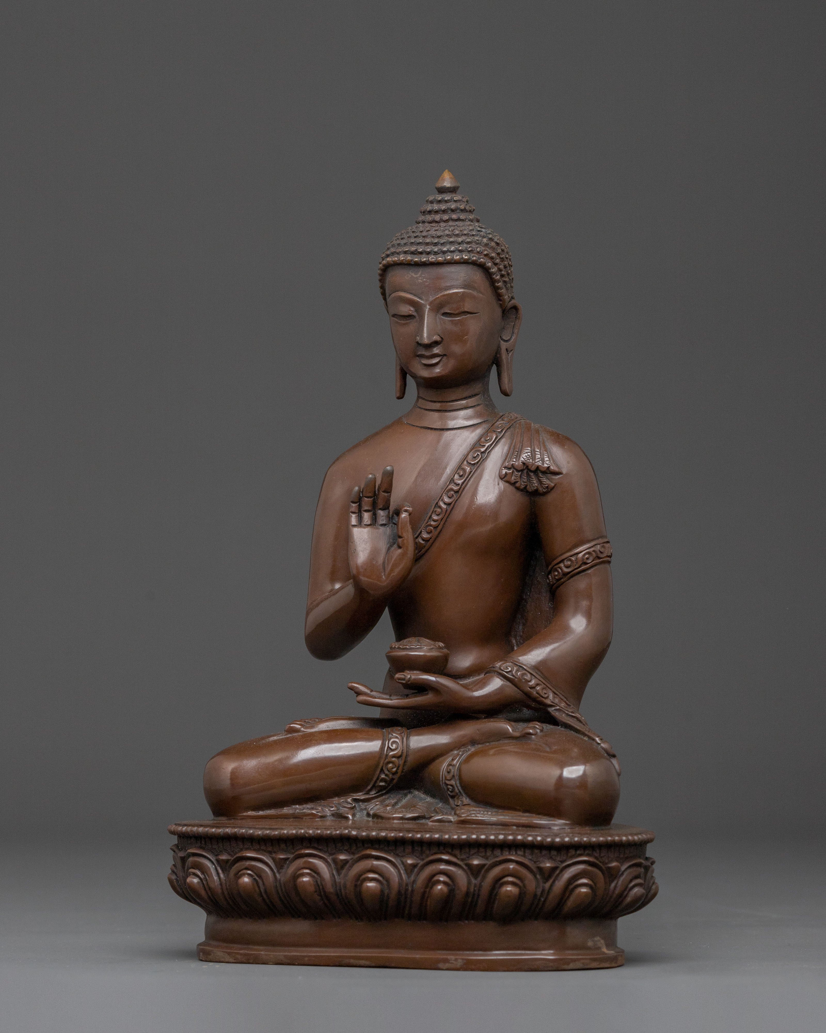 Amogasiddhi Sacred Figurine | Sacred Himalayan Art
