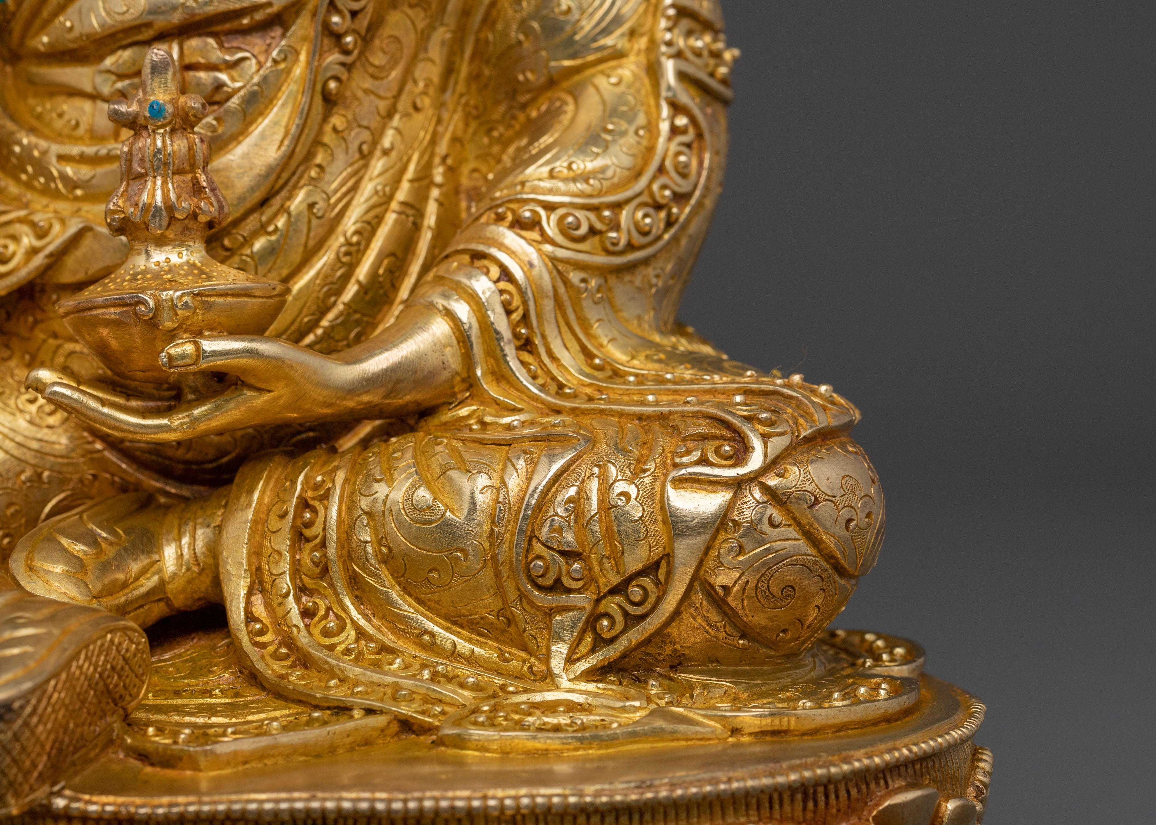 Handcrafted Guru Rinpoche Statue | Home Decor