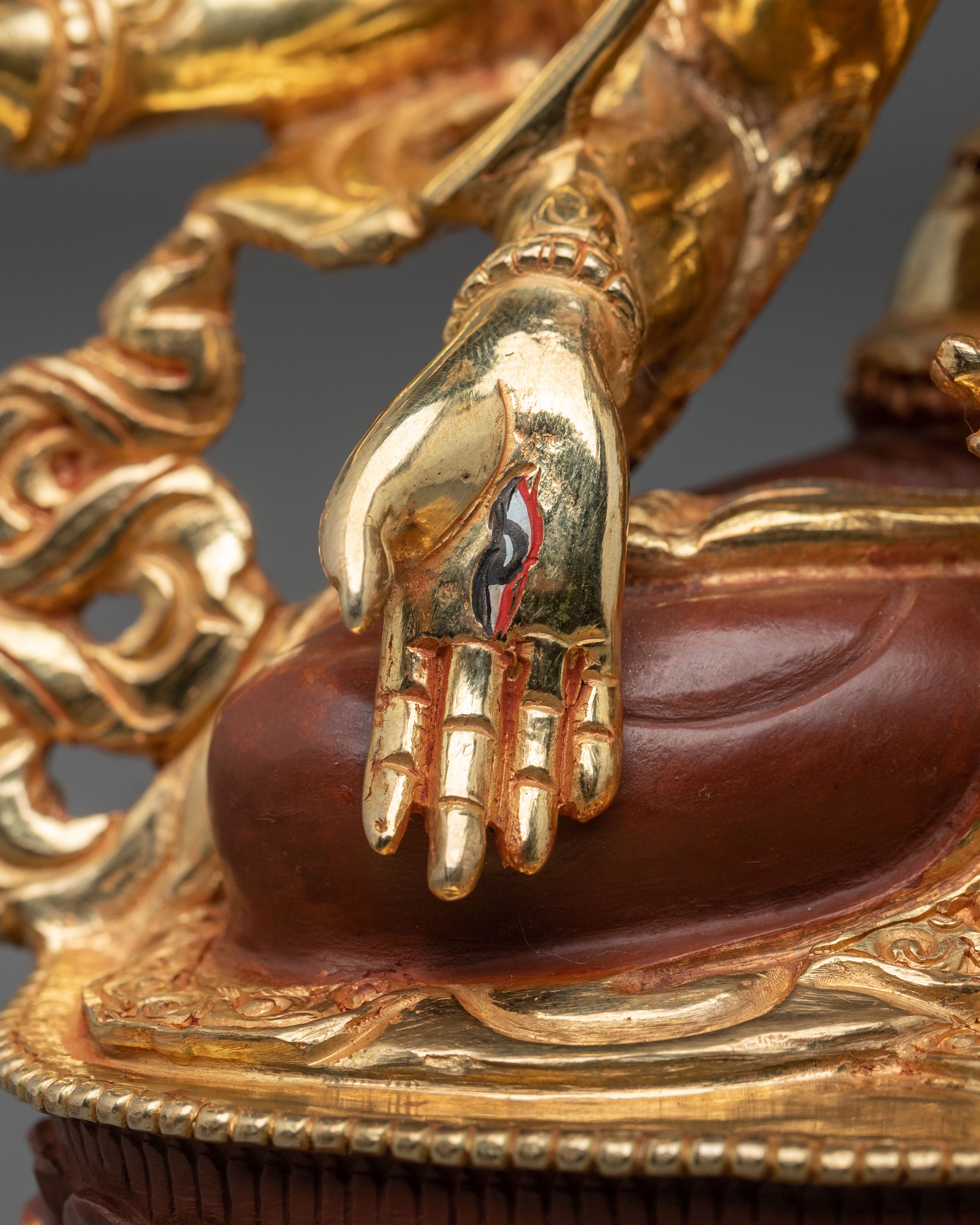 Namgyalma  Statue | 24K Gold Gilded Goddess Figurine