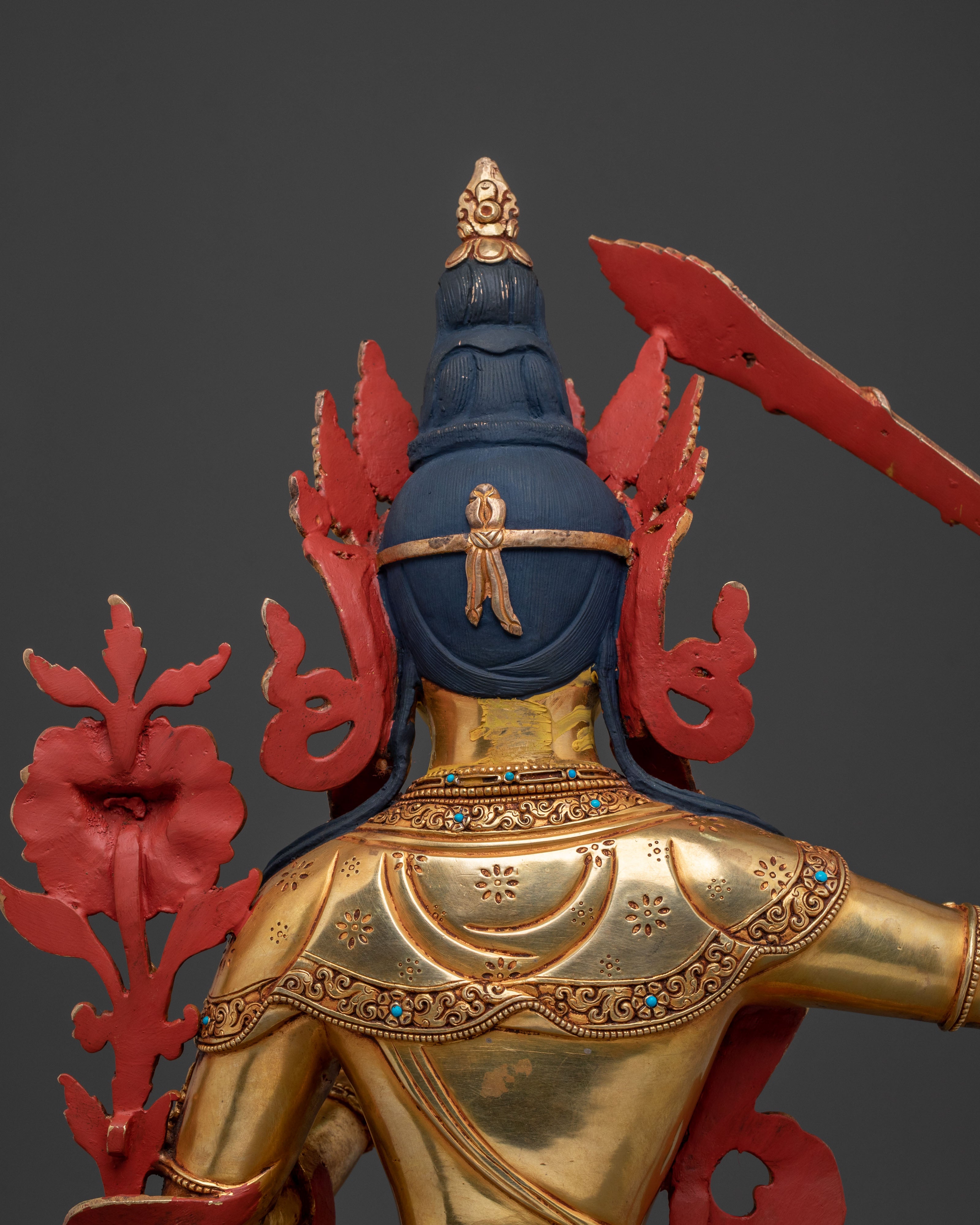 Manjushri Spiritual Statue | Flame of Wisdom