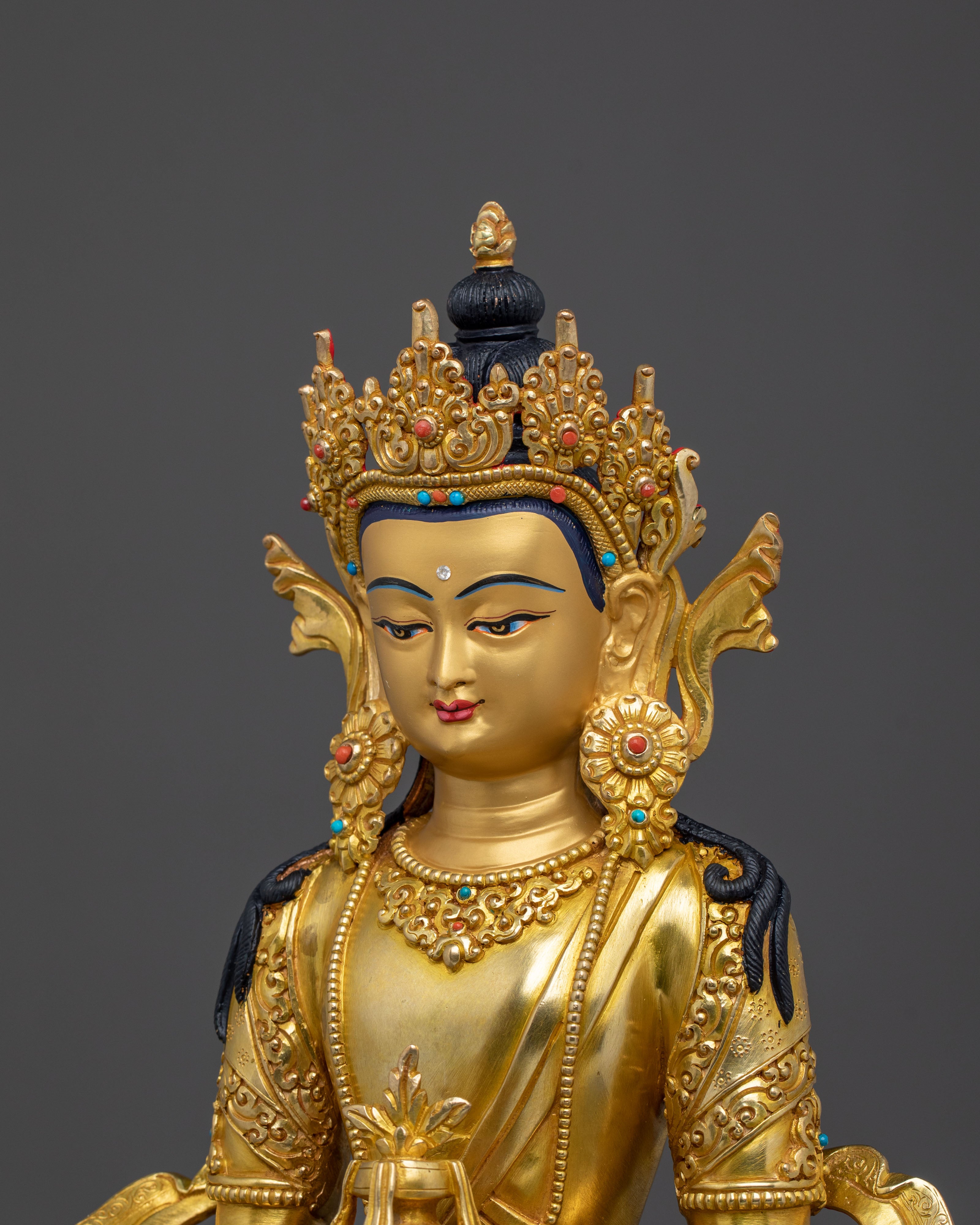 Amitayus Statue | Buddhist Long Life Deity