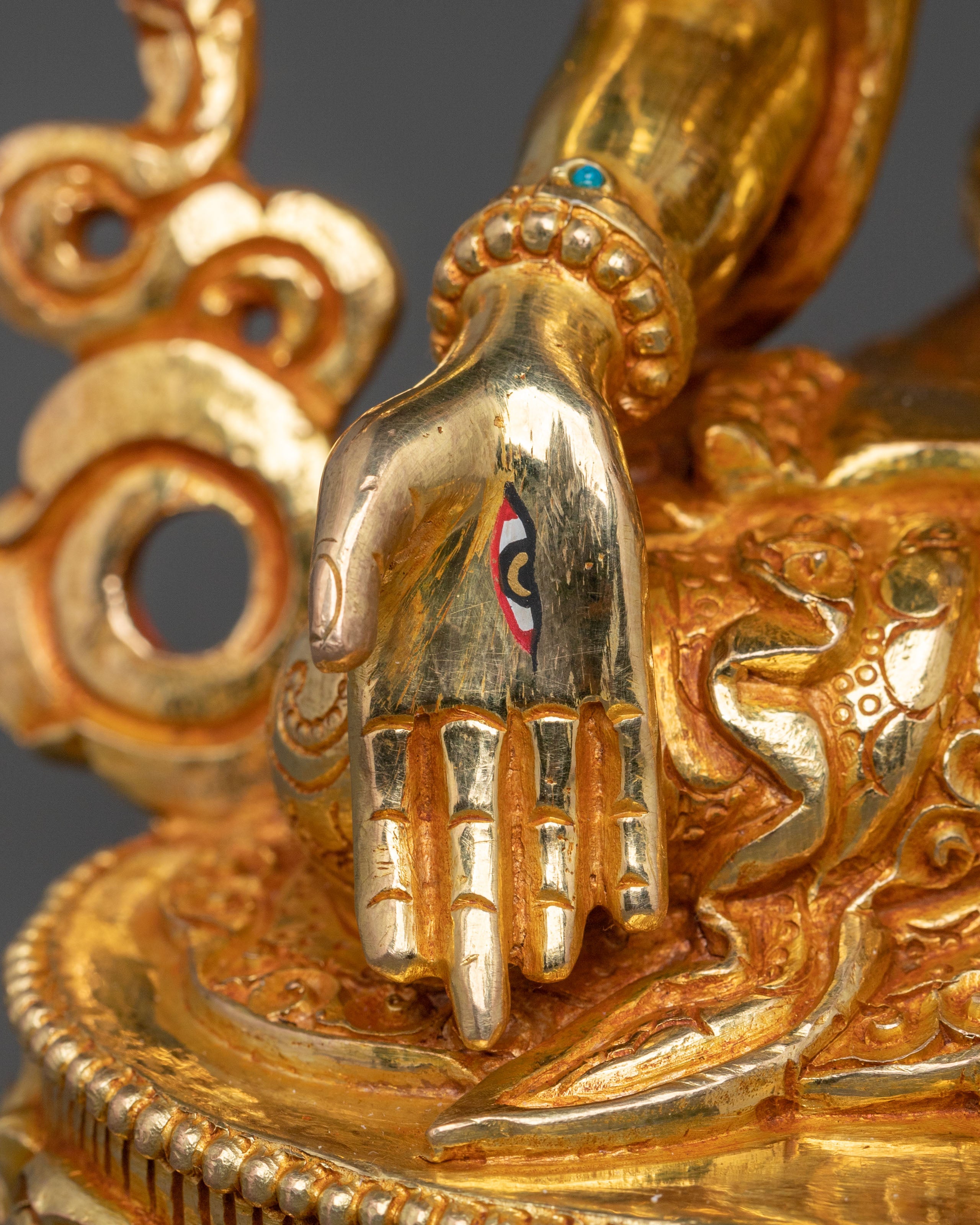 Namgyalma Longevity Statue: 24K Gold Gilded