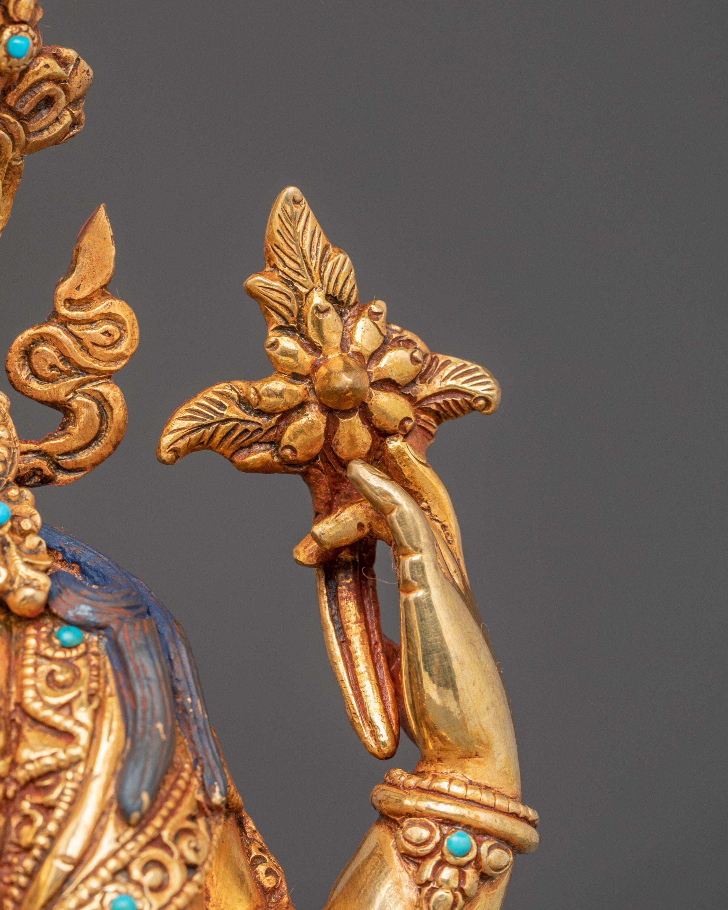 Sacred Bodhisattva Chenrezig Handmade Statue | Compassion Icon