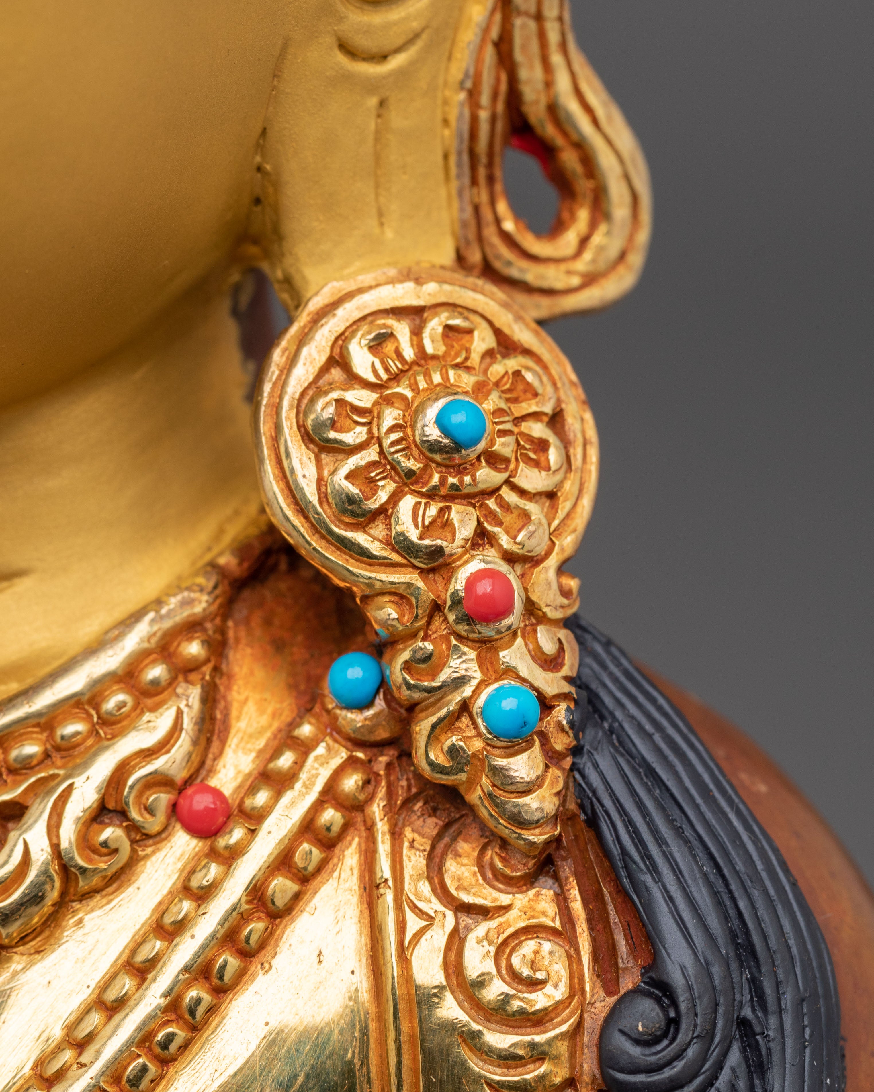 Traditional Amitayus Sculpture | Tibetan Buddhist Altar Art
