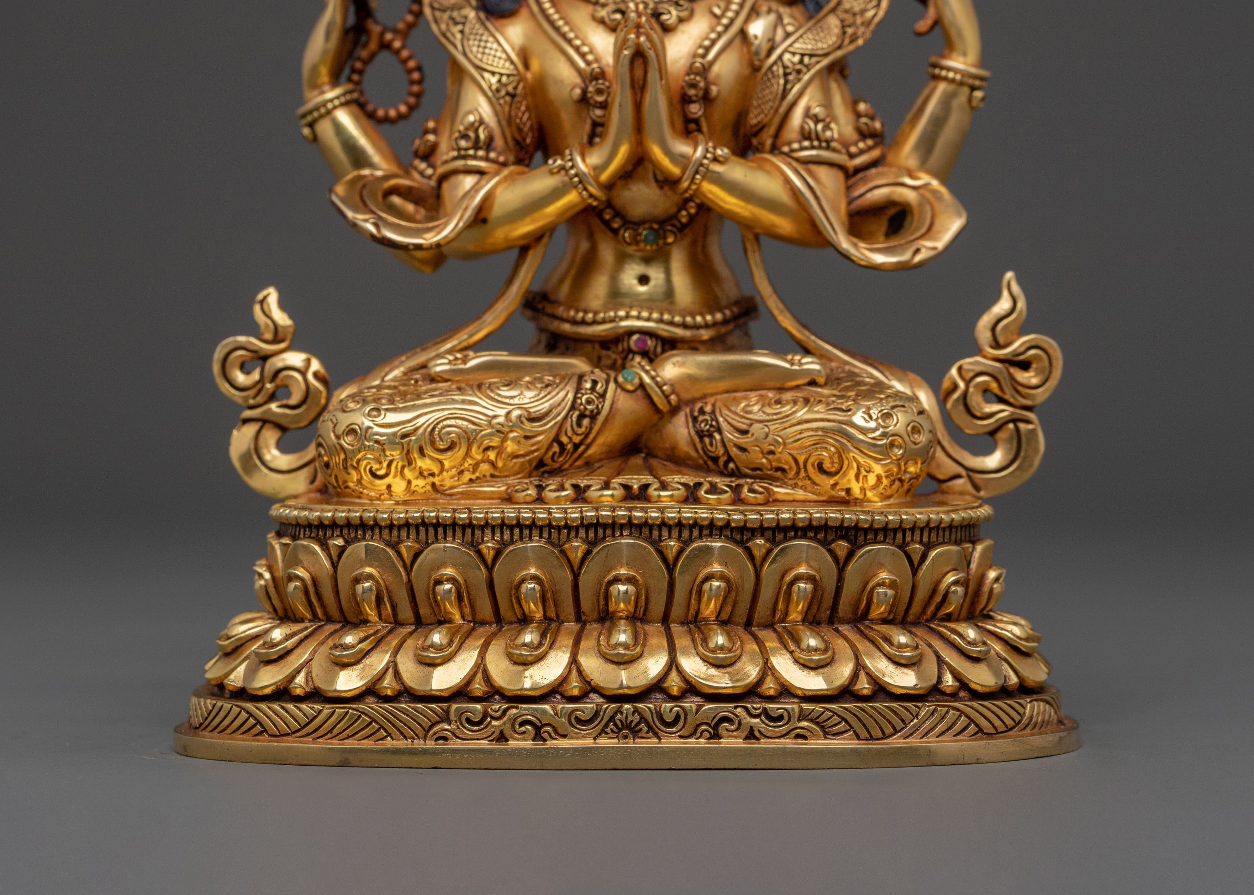 Chenrezig Sacred Statue | Altar Home Decor