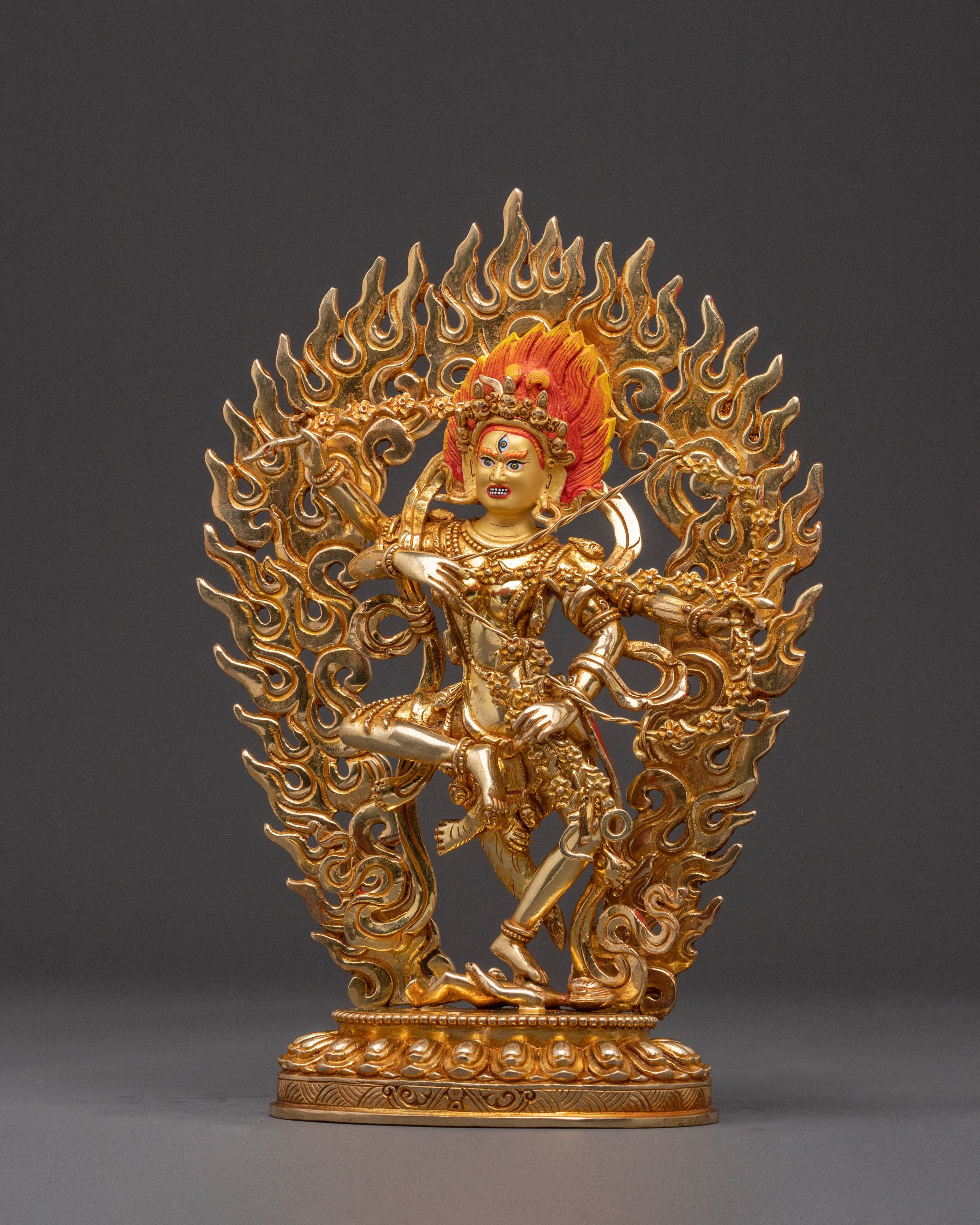Kurukulla Red Dakini Statue | Meditation Sculpture