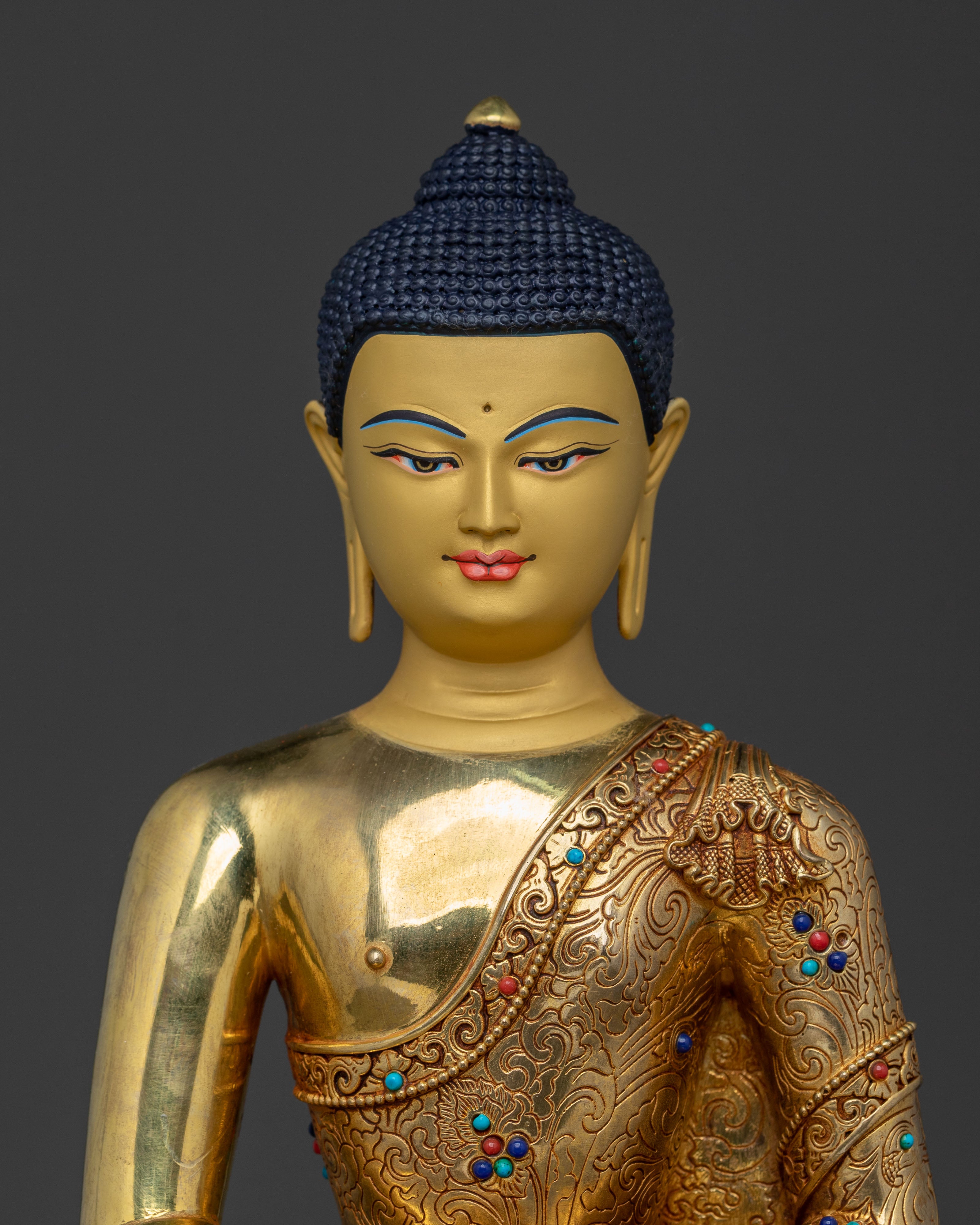 Amitabha Buddha Golden Statue | Buddhist Home Decor