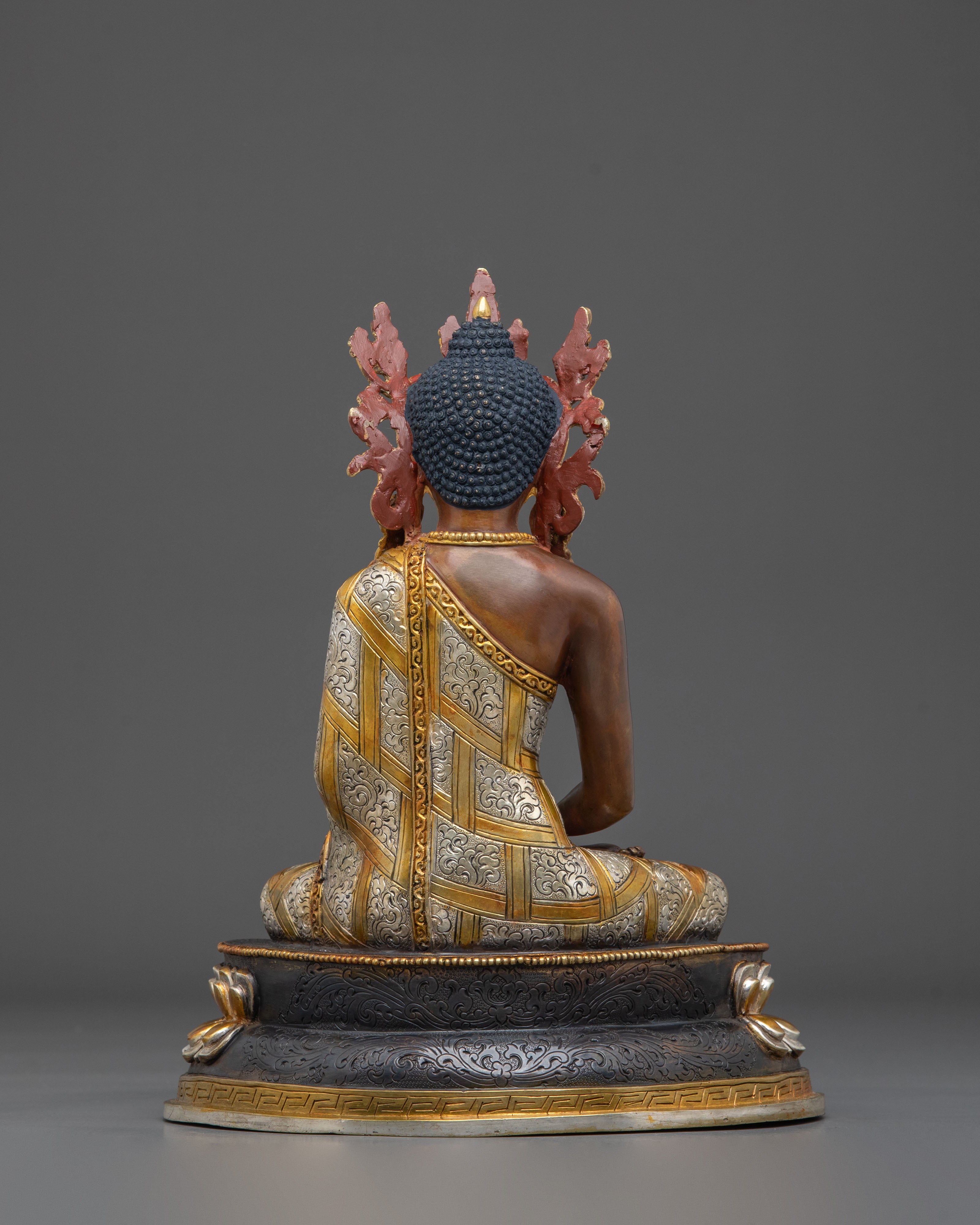 Three Buddhas Statue Set of Wisdom, Enlightenment, and Healing