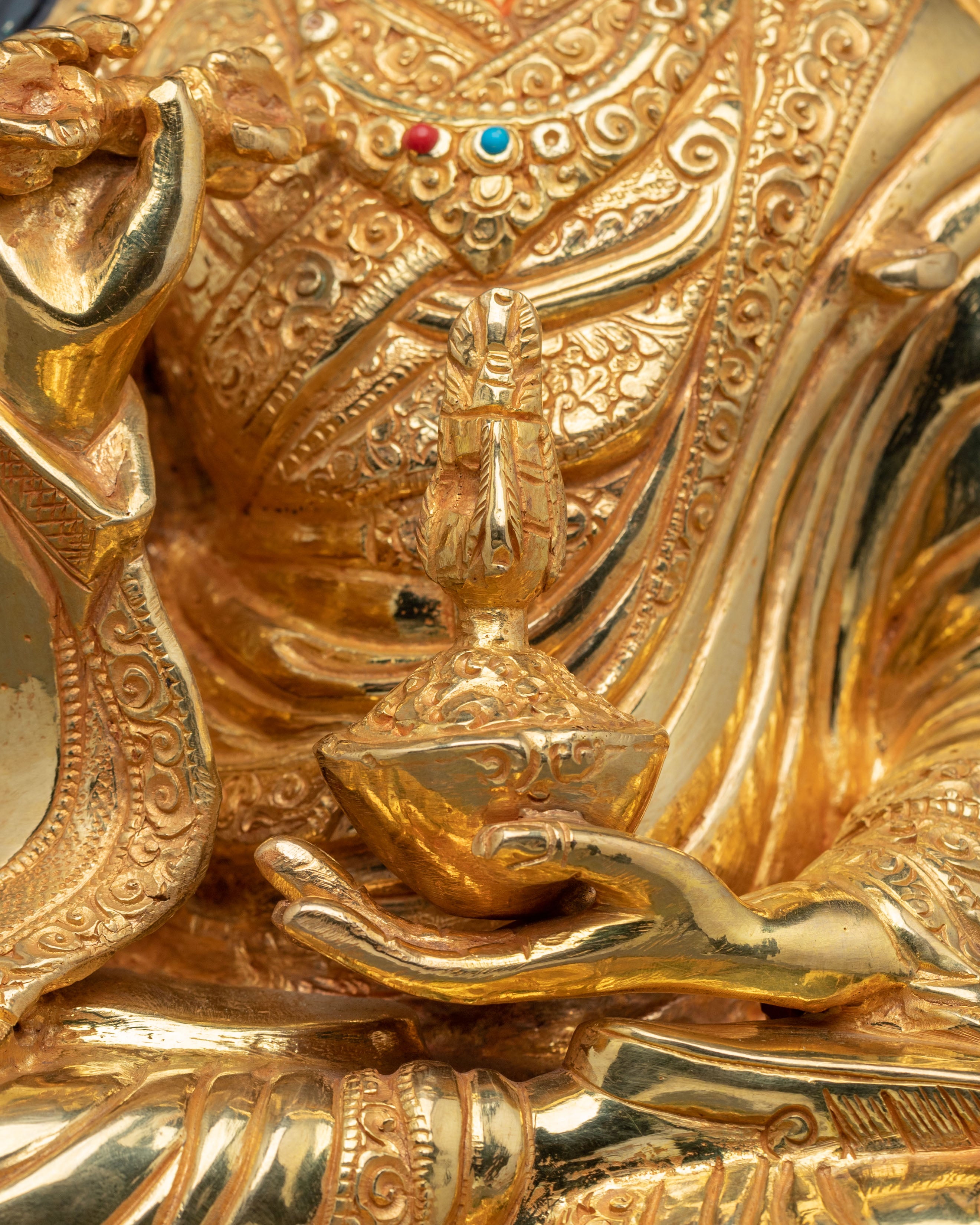 Tibetan Buddhist Master Guru Tsokye Dorje Statue
